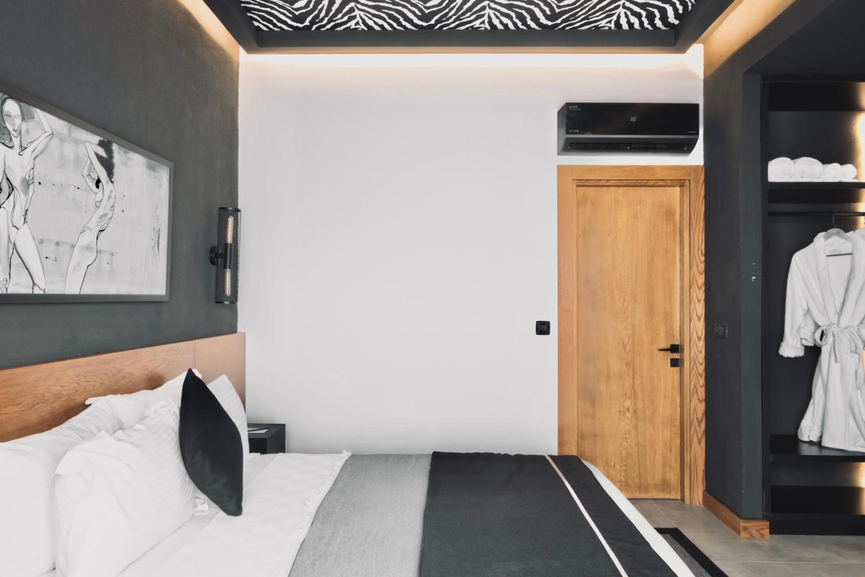 Bedroom, Bed in The Local House Alaçatı