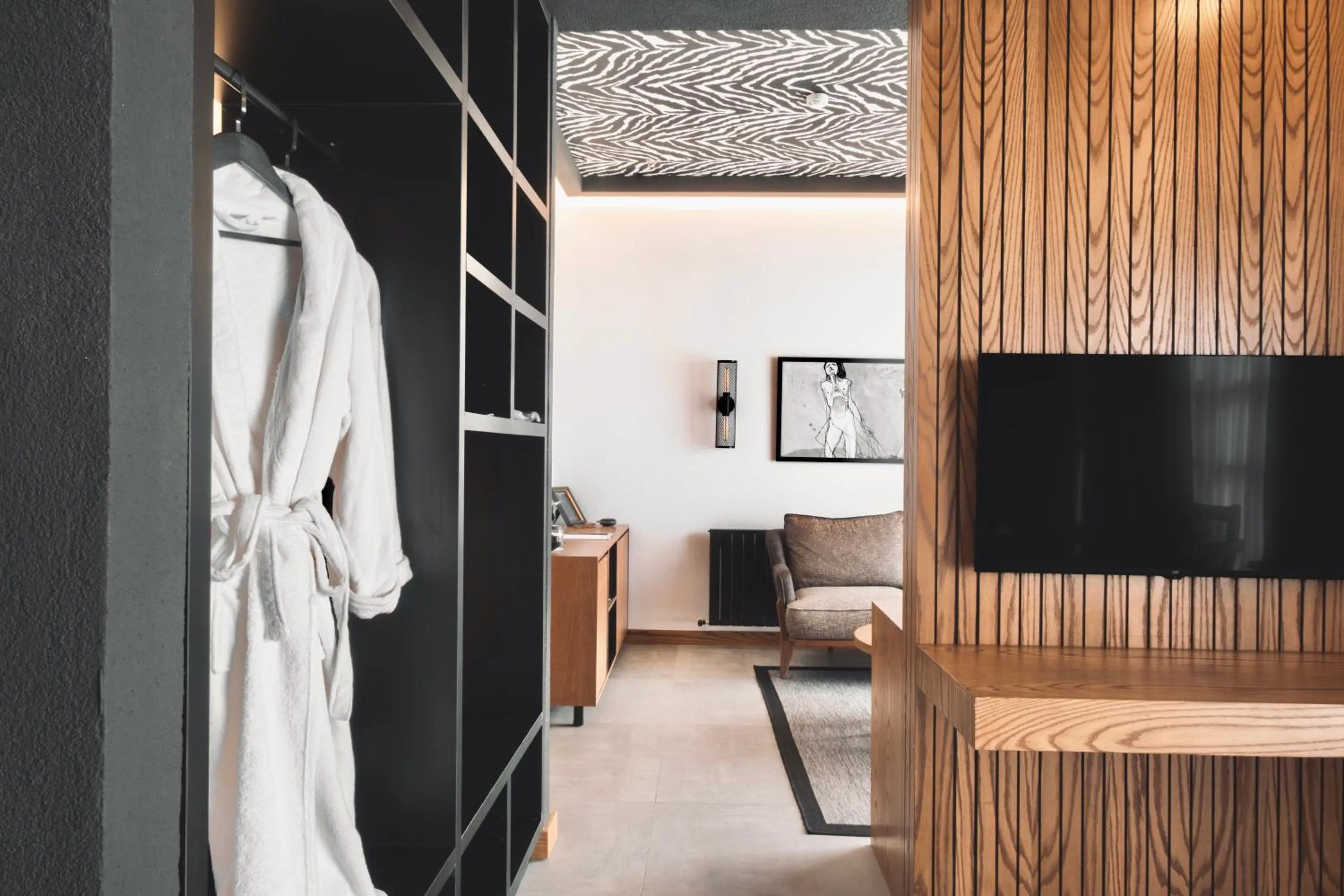 Toilet, Bed in The Local House Alaçatı