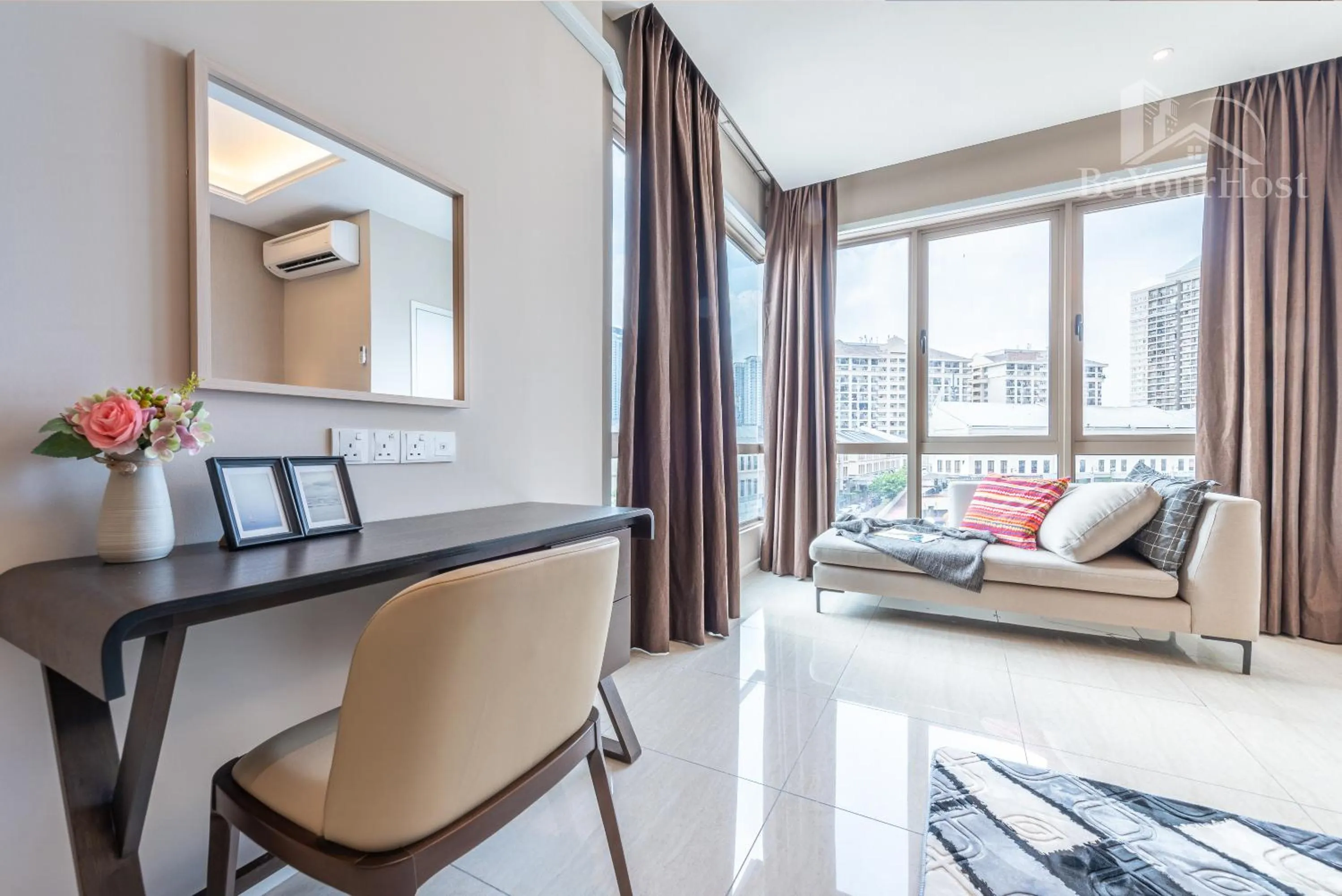 Seating area in Dorsett Residences Sri Hartamas (Kuala Lumpur)