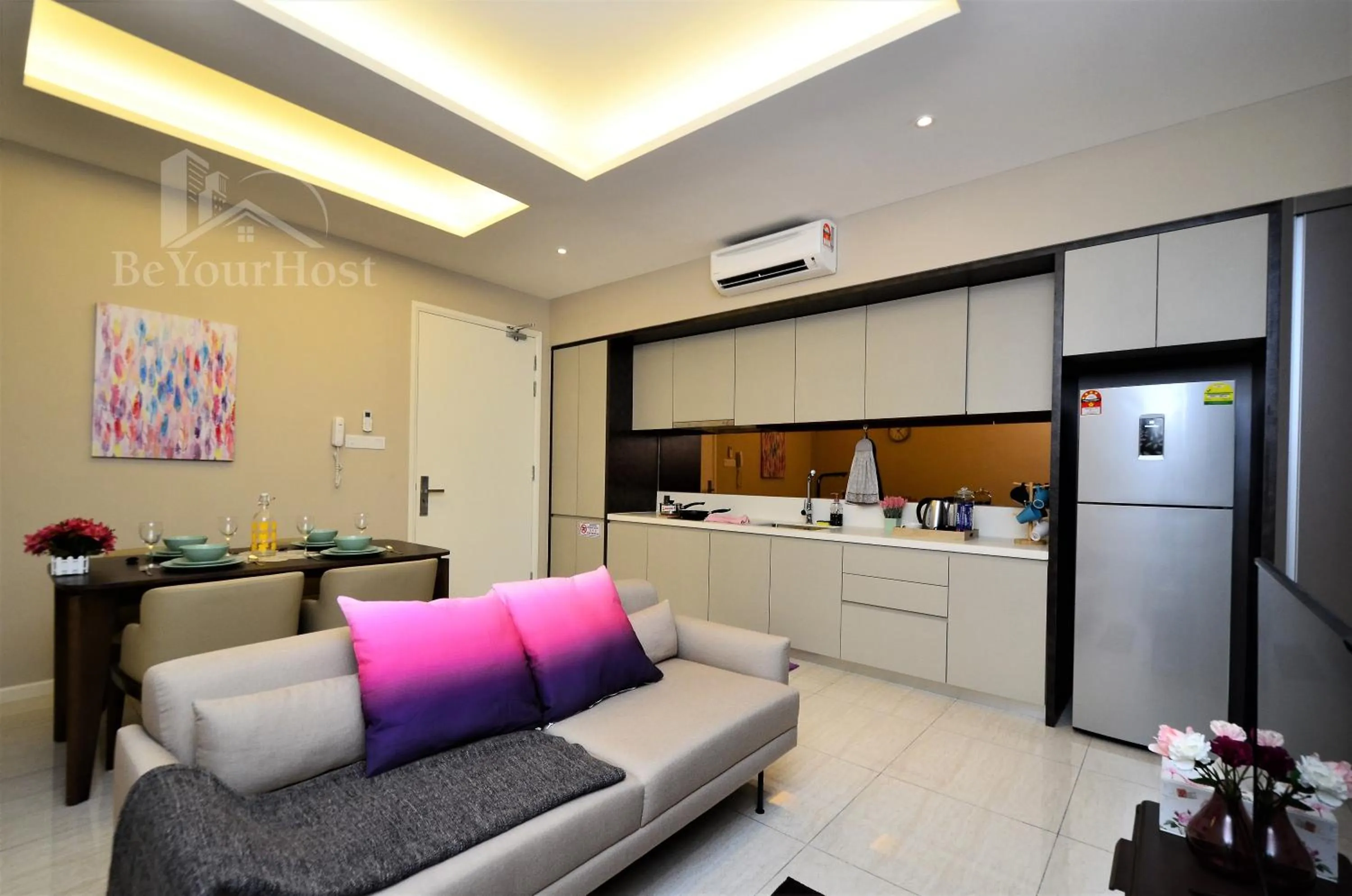 Kitchen or kitchenette in Dorsett Residences Sri Hartamas (Kuala Lumpur)