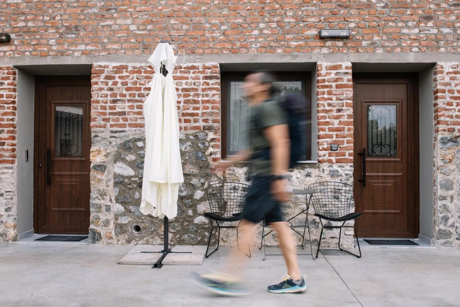 Property building in Malathro Olympus Guest House