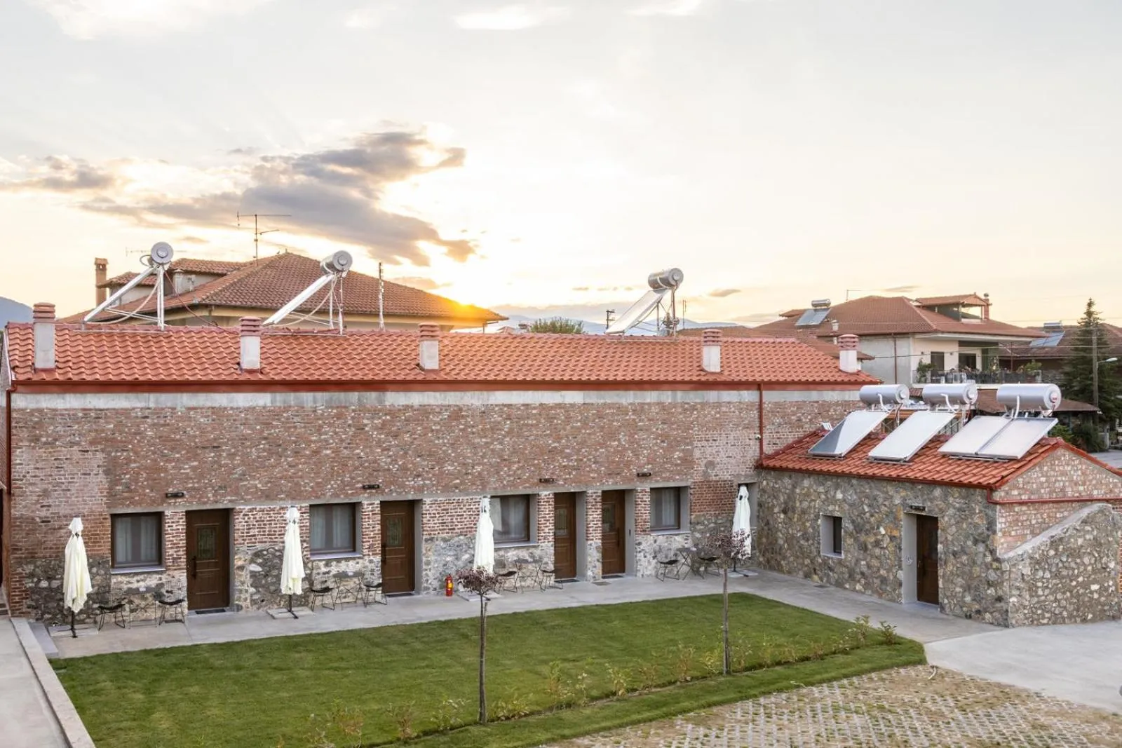 Property building in Malathro Olympus Guest House