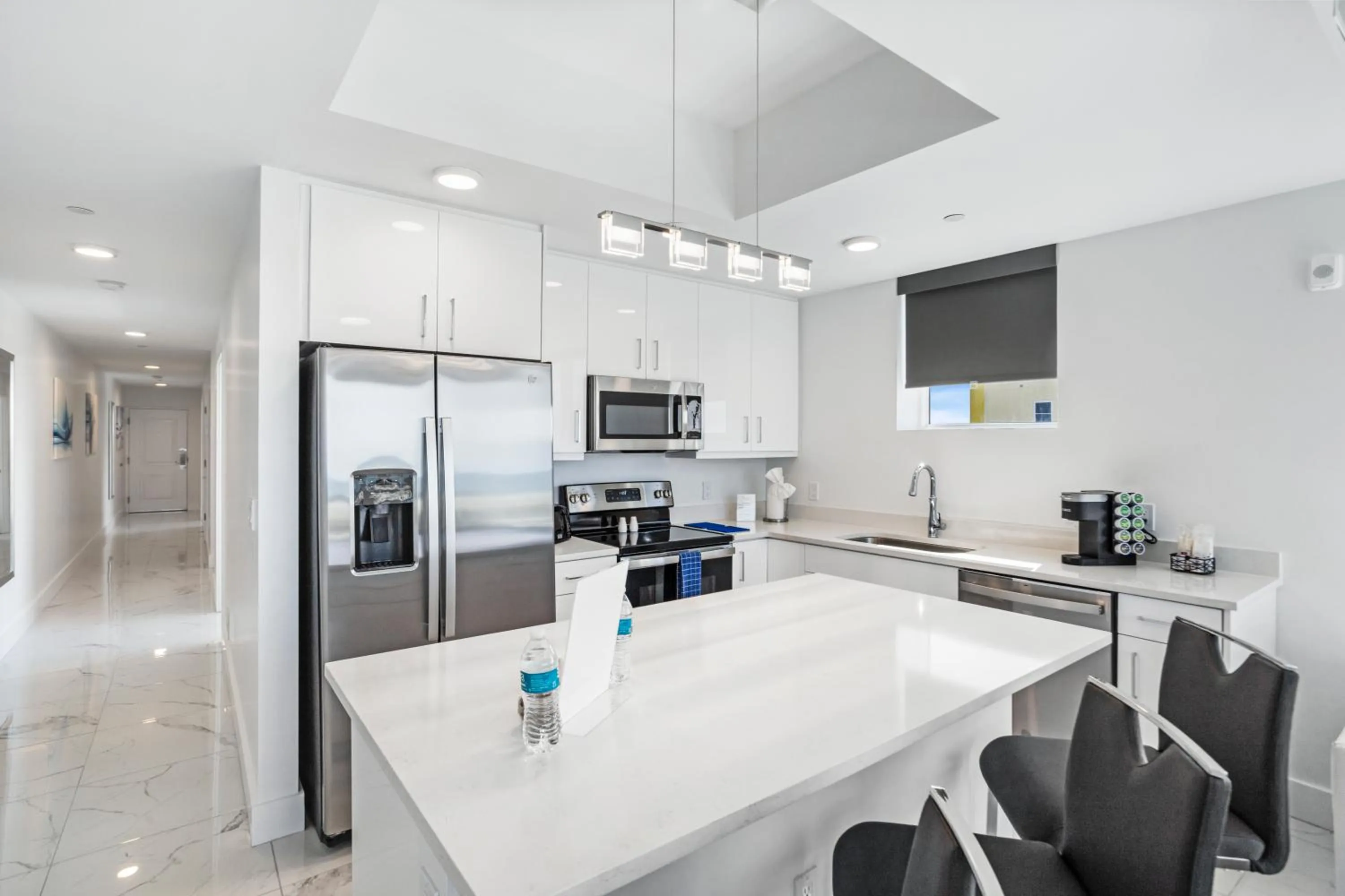 Kitchen or kitchenette in Ocean Club Treasure Island Hotel