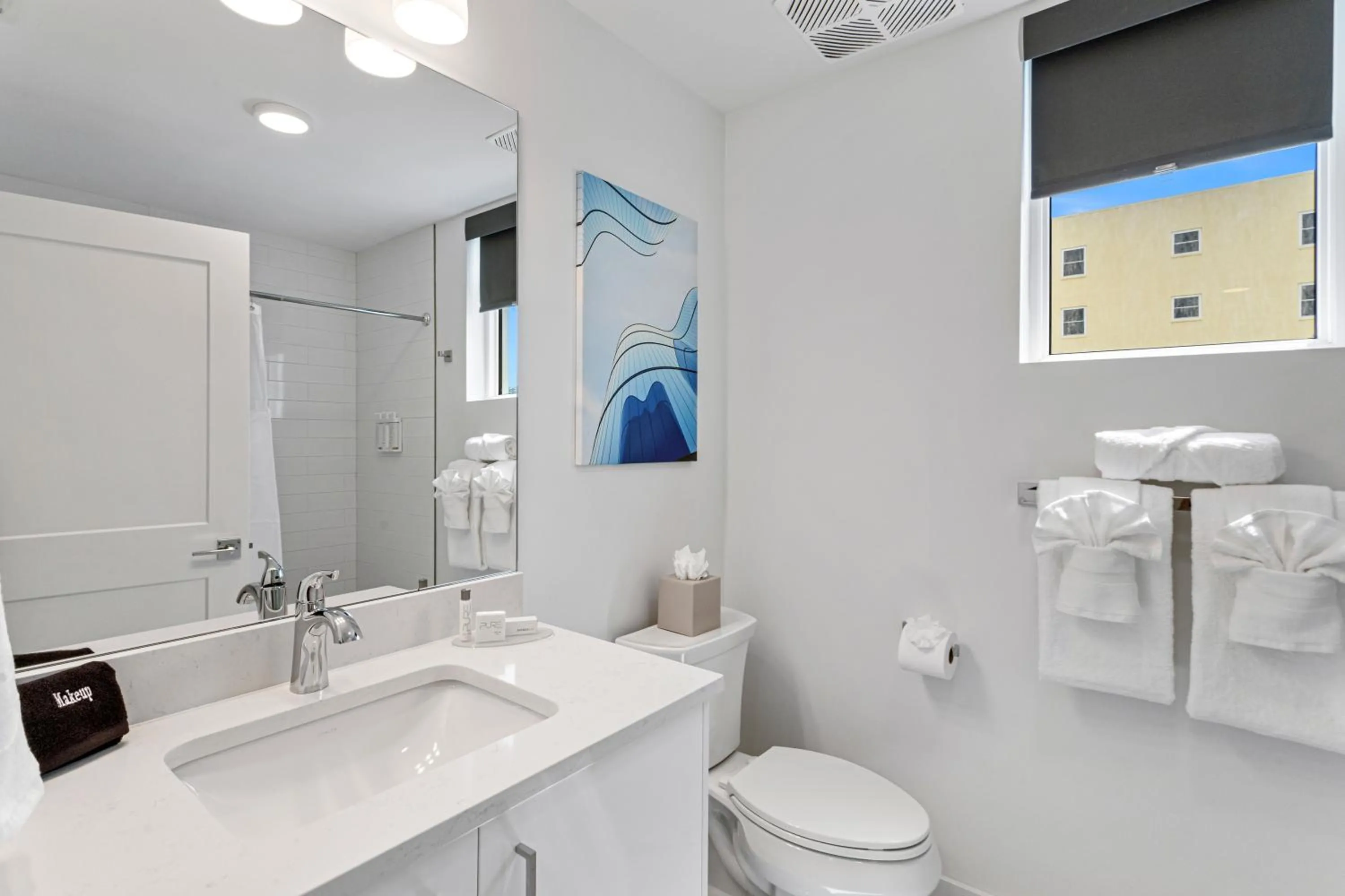 Bathroom in Ocean Club Treasure Island Hotel