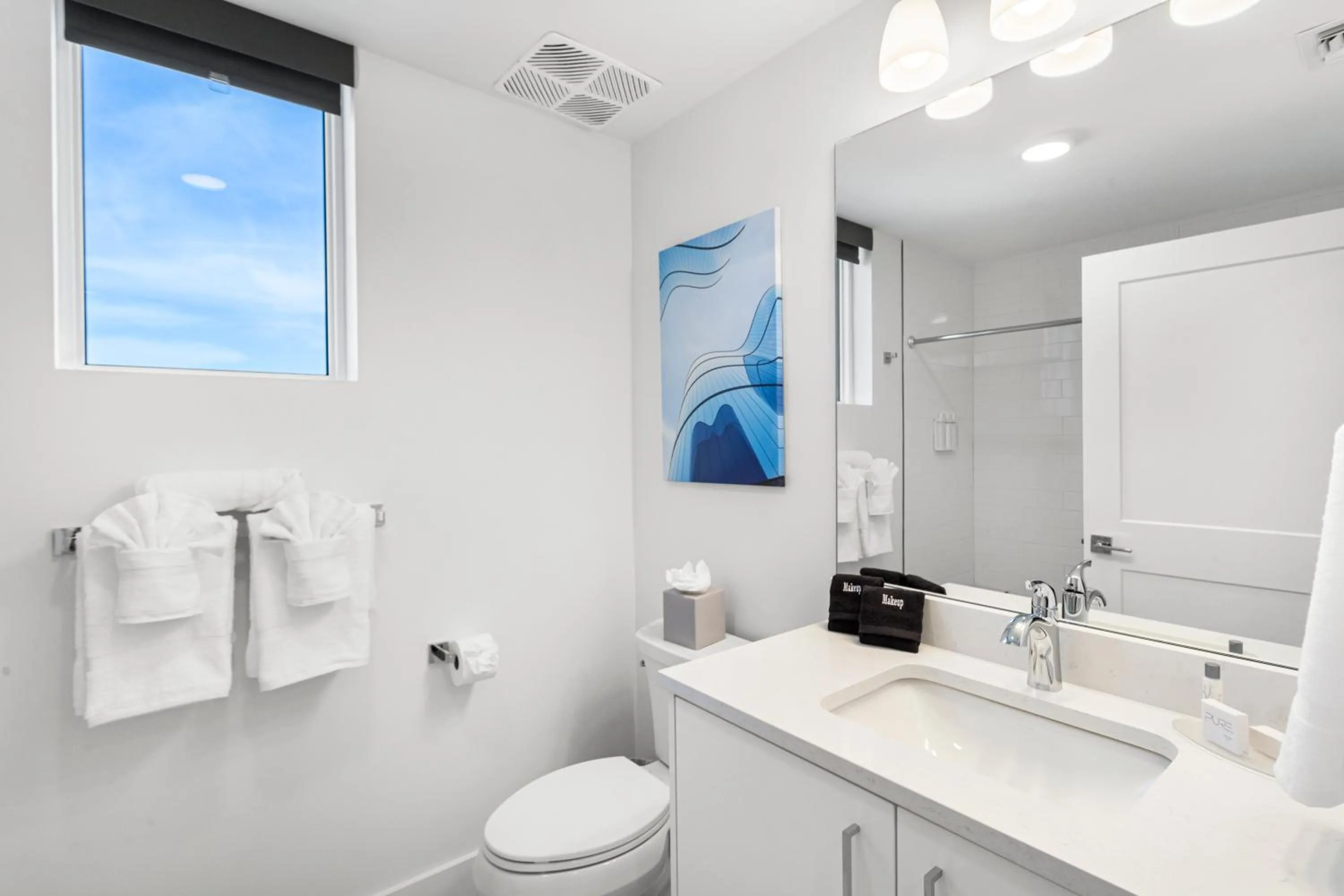 Bathroom in Ocean Club Treasure Island Hotel