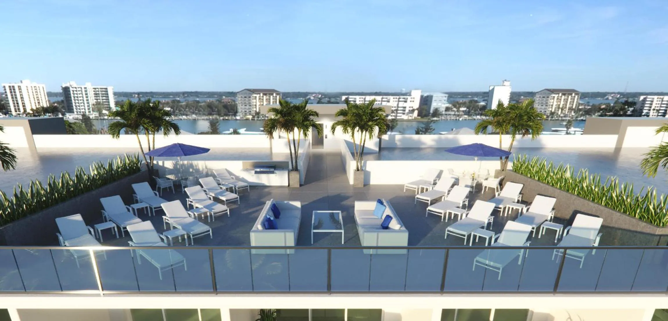 Balcony/Terrace in Ocean Club Treasure Island Hotel
