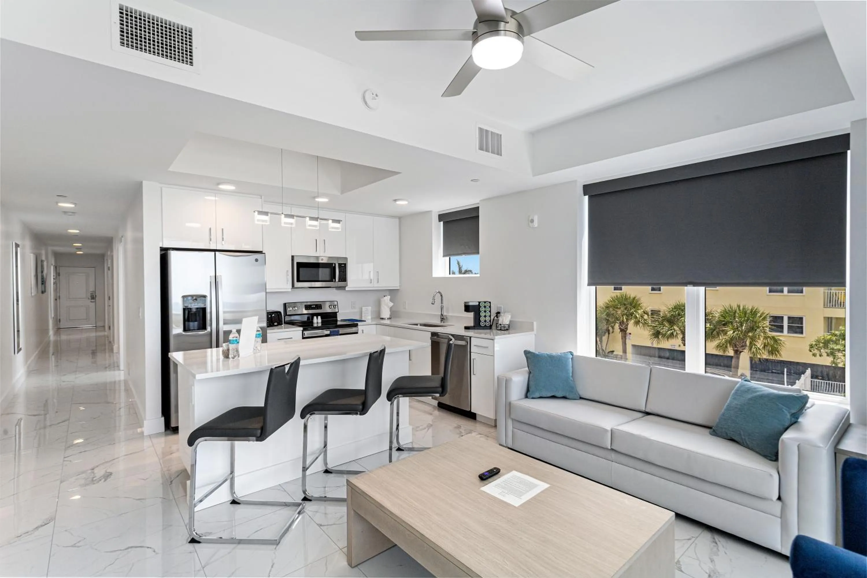 Kitchen or kitchenette in Ocean Club Treasure Island Hotel