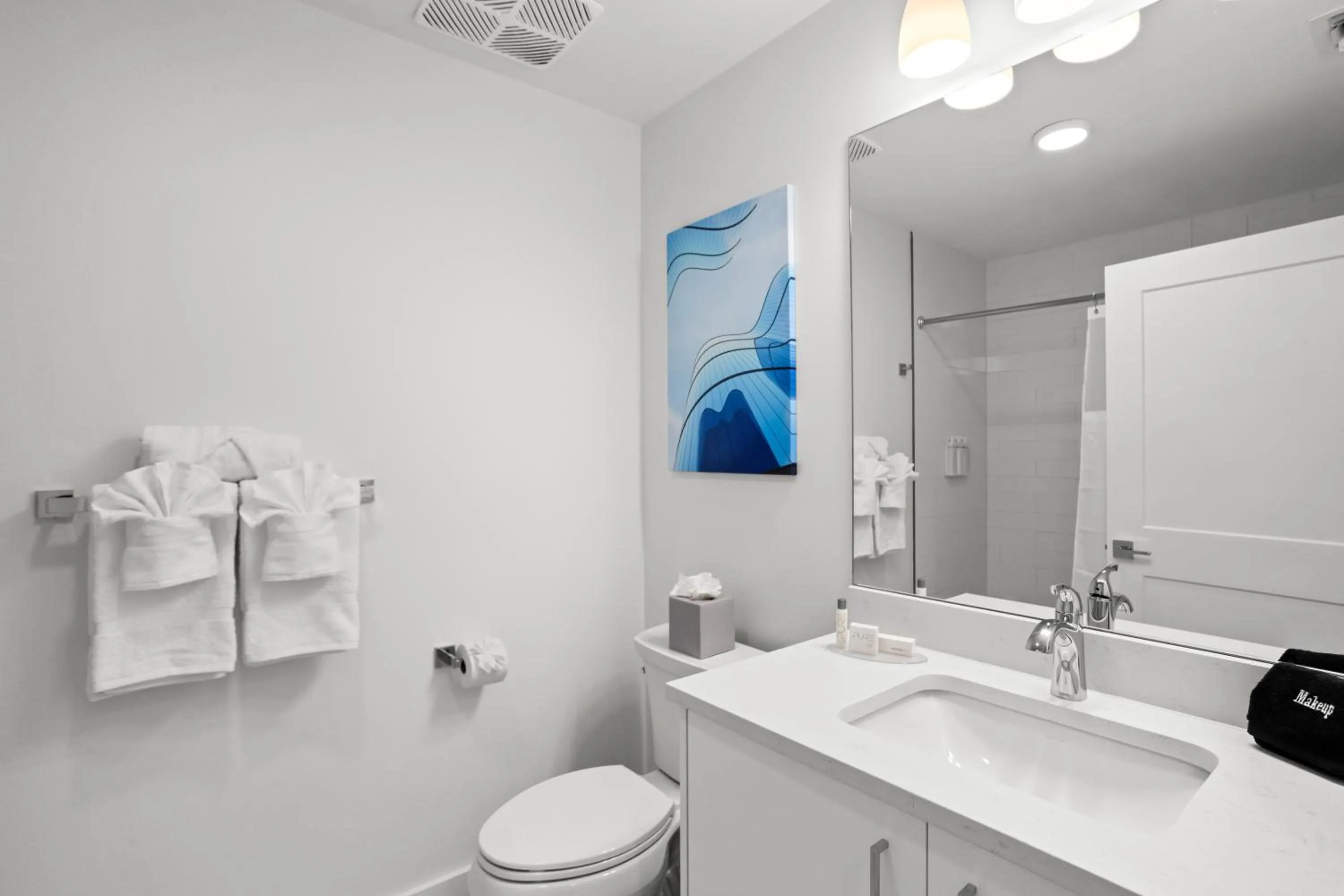 Bathroom in Ocean Club Treasure Island Hotel