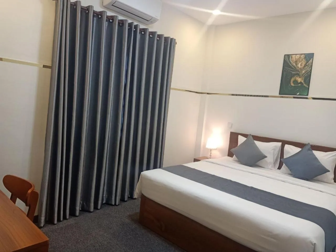 Bedroom, Bed in Nimith Hotel & Restaurant