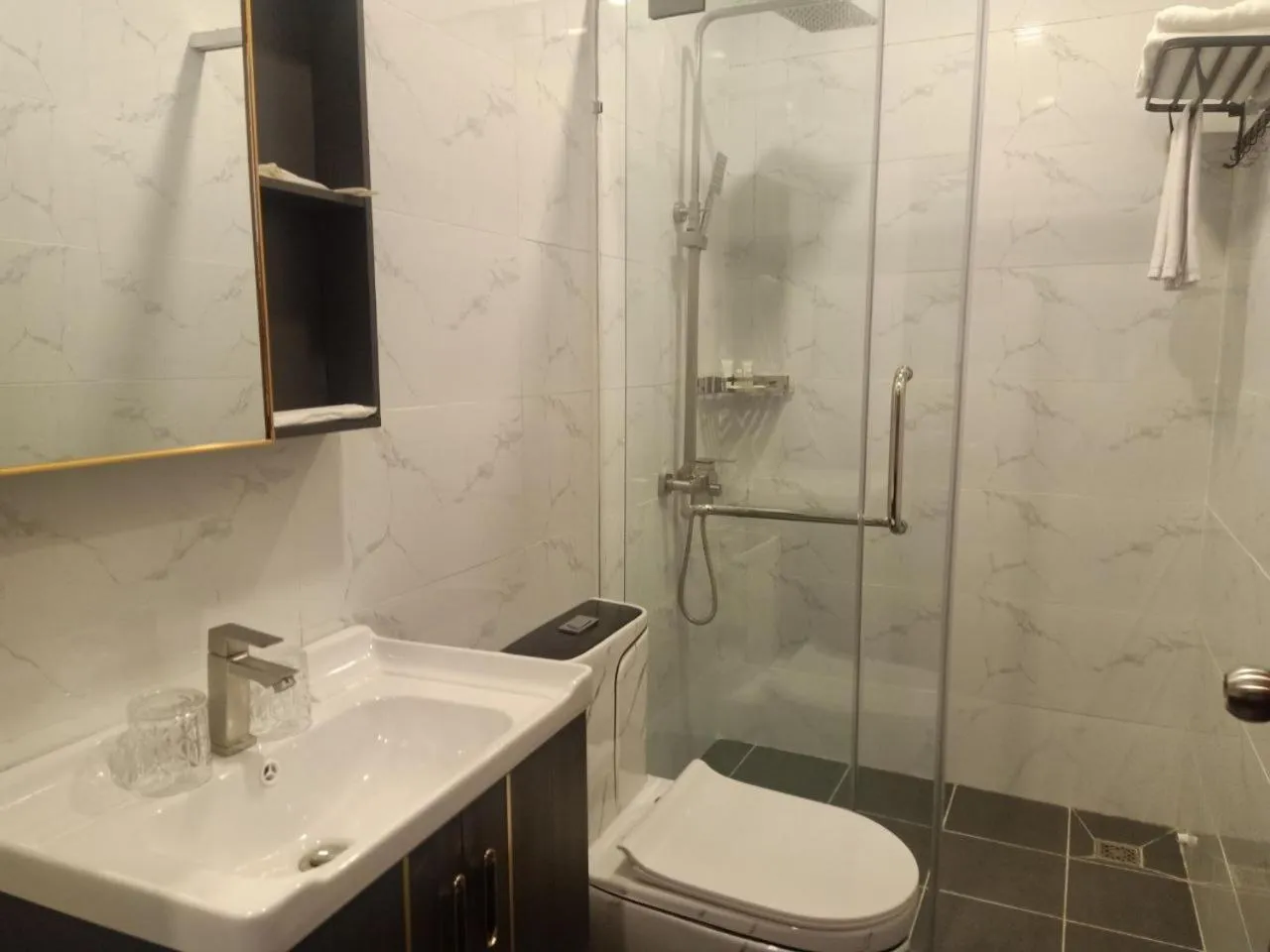 Bathroom in Nimith Hotel & Restaurant