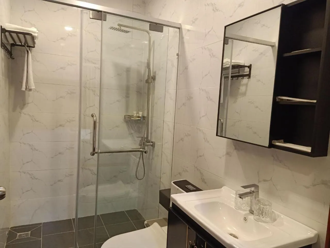 Bathroom in Nimith Hotel & Restaurant