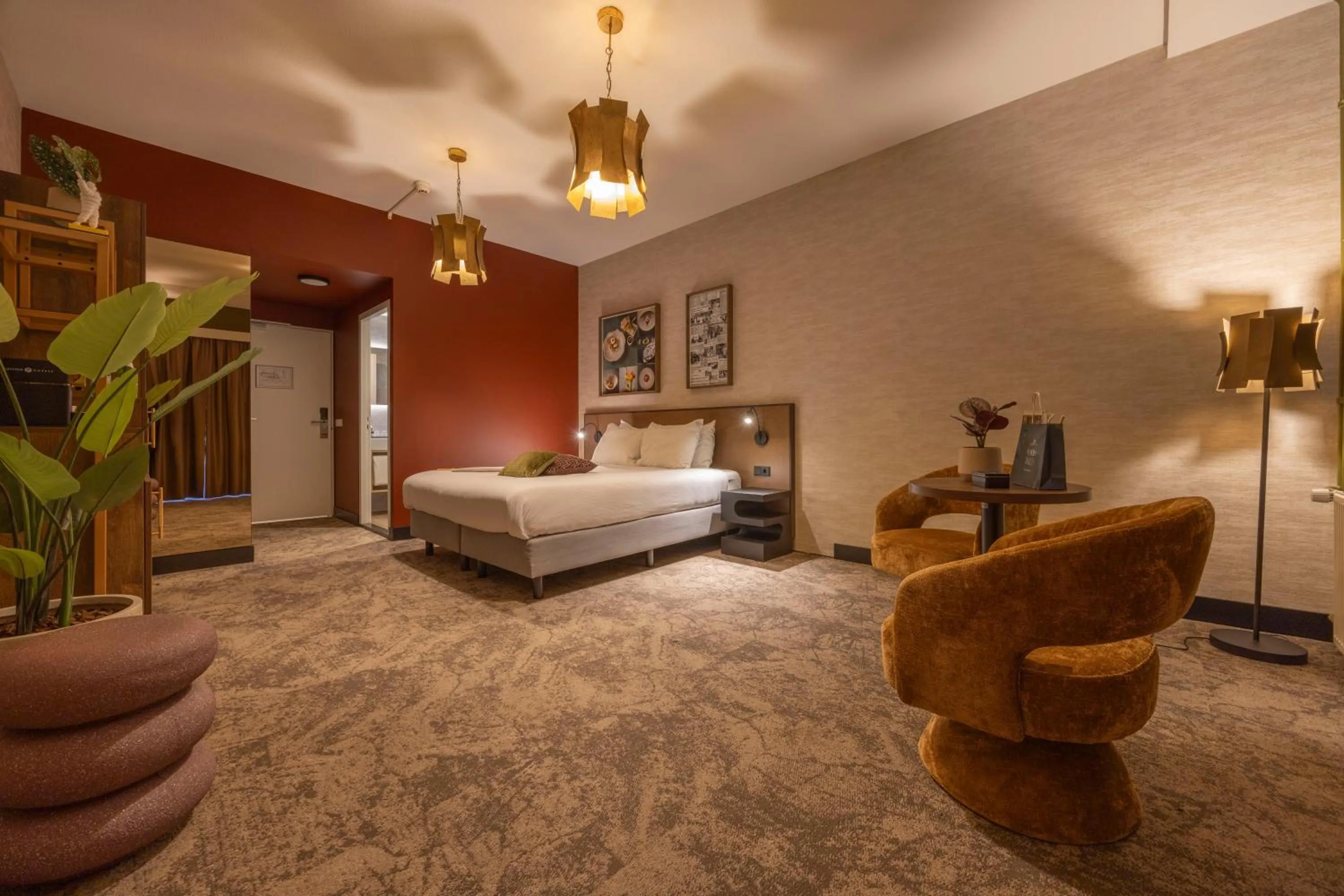 Photo of the whole room, Bed in Fletcher Hotel-Restaurant Klein Zwitserland