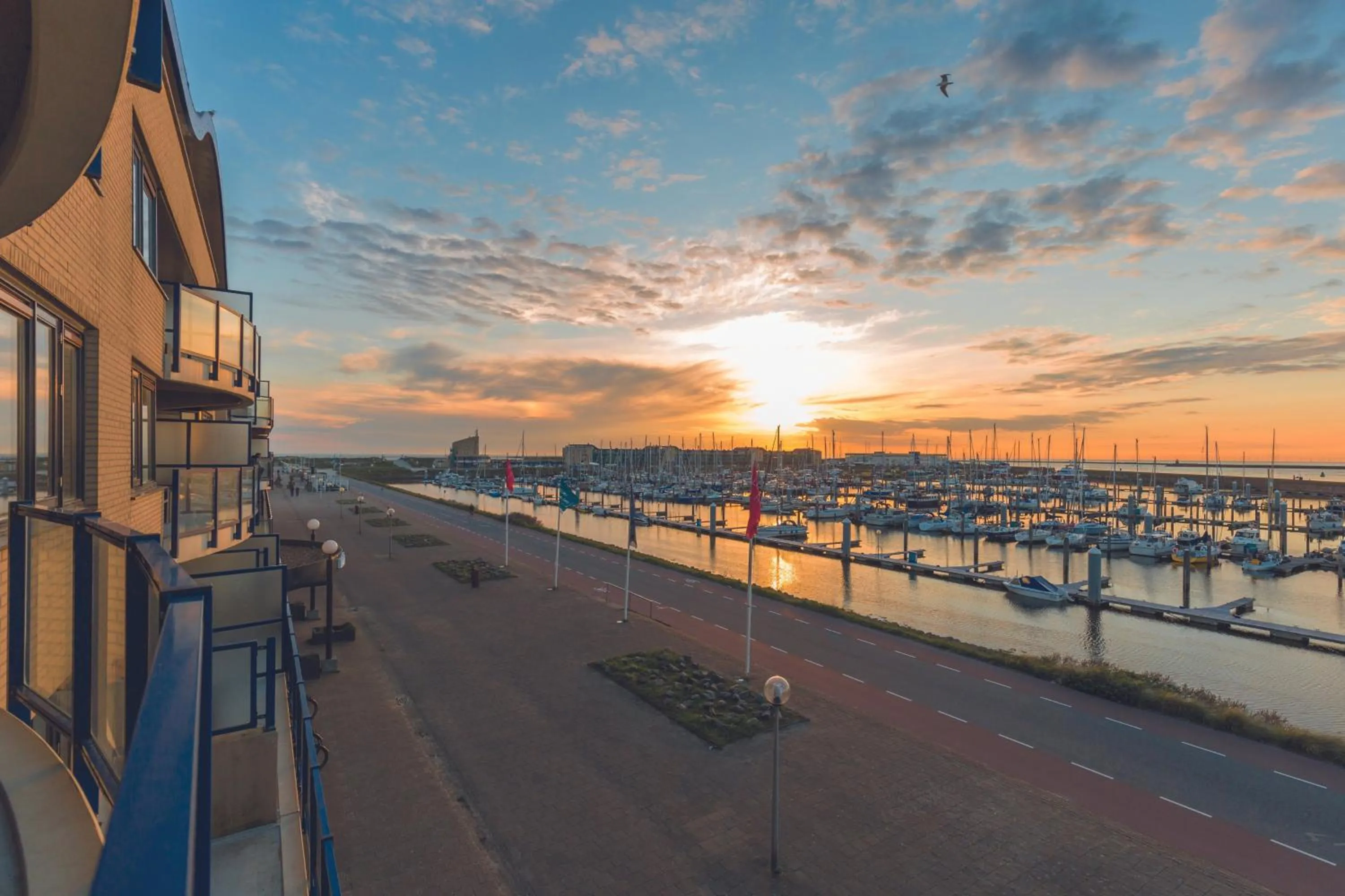 View (from property/room) in Leonardo Hotel IJmuiden Seaport Beach