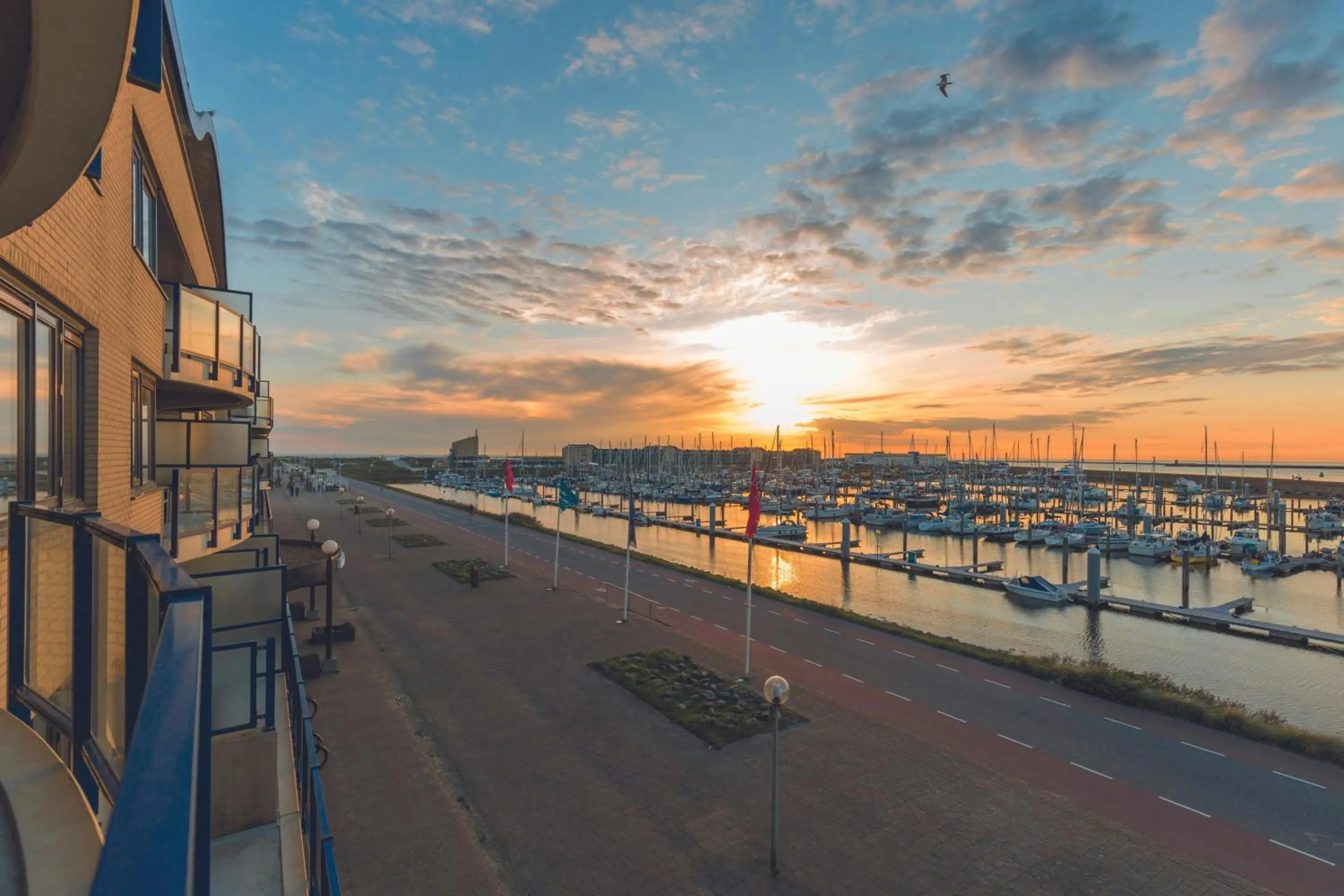 View (from property/room) in Leonardo Hotel IJmuiden Seaport Beach