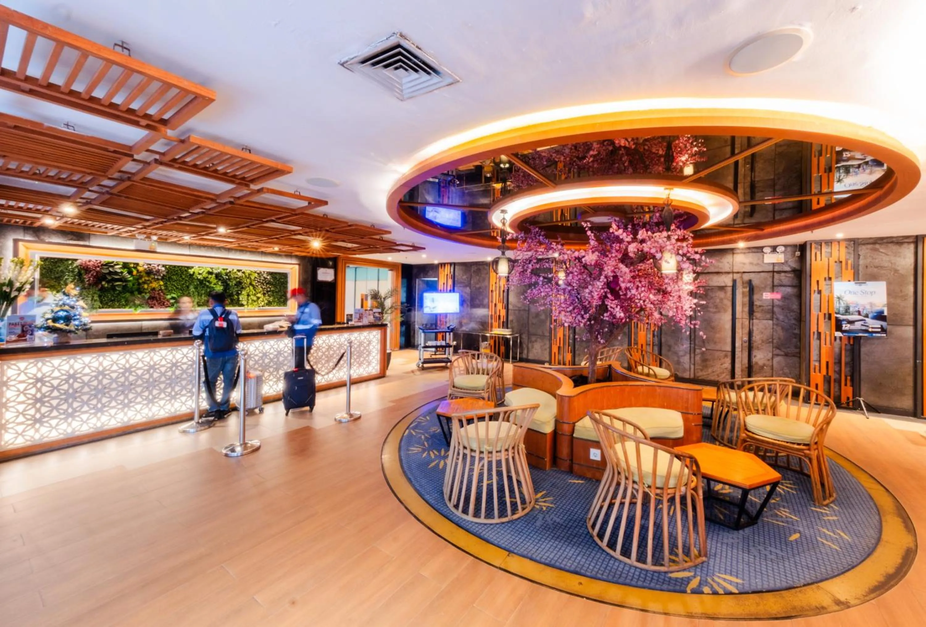 Lobby or reception in Astara Hotel Balikpapan