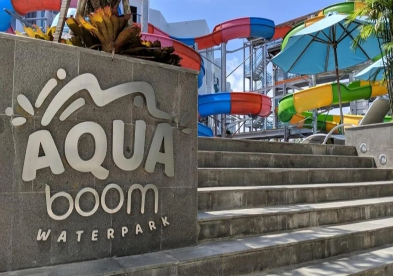 Aqua park in Astara Hotel Balikpapan