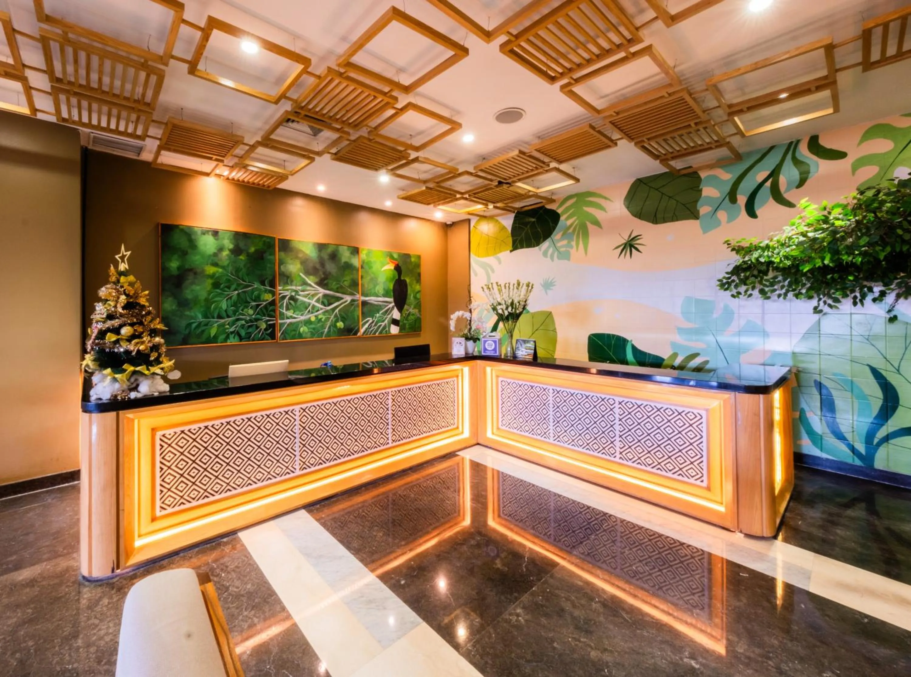 Lobby or reception in Astara Hotel Balikpapan
