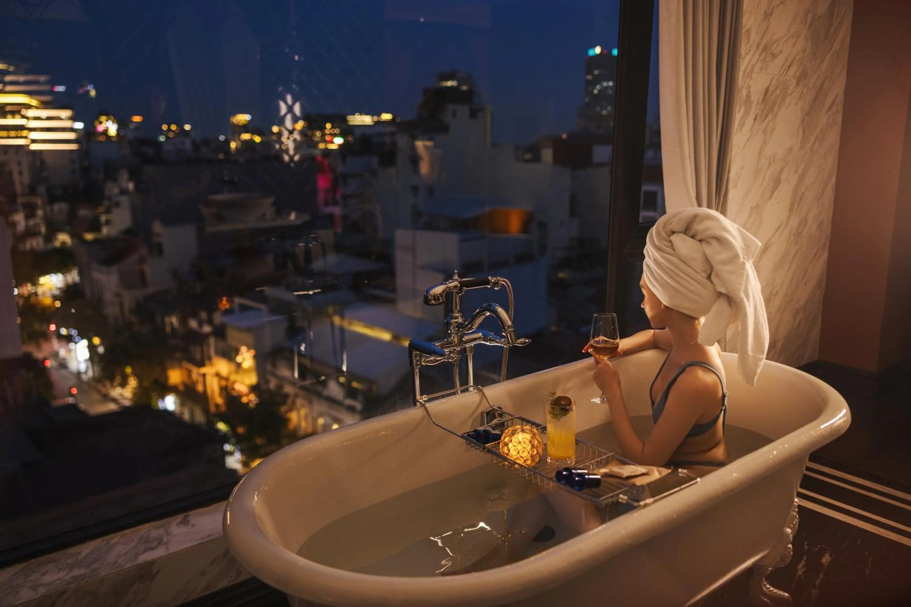 City view in Le Chanvre Hanoi Hotel & Spa