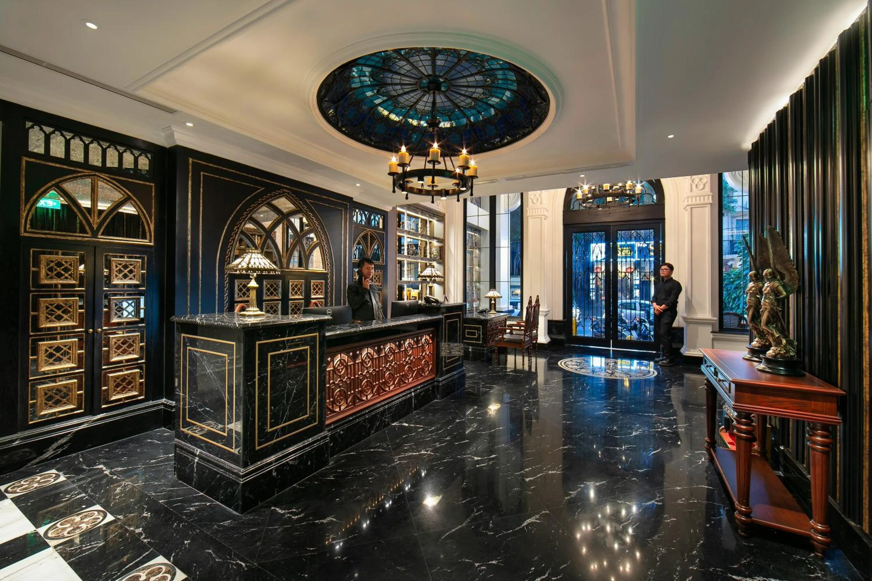 Lobby or reception in Le Chanvre Hanoi Hotel & Spa