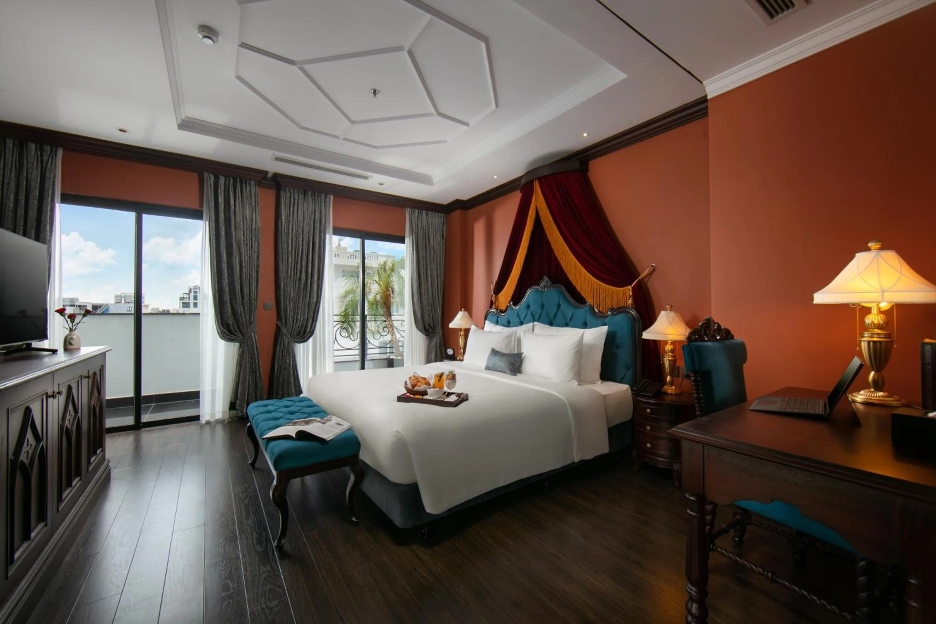 Bedroom, Bed in Le Chanvre Hanoi Hotel & Spa