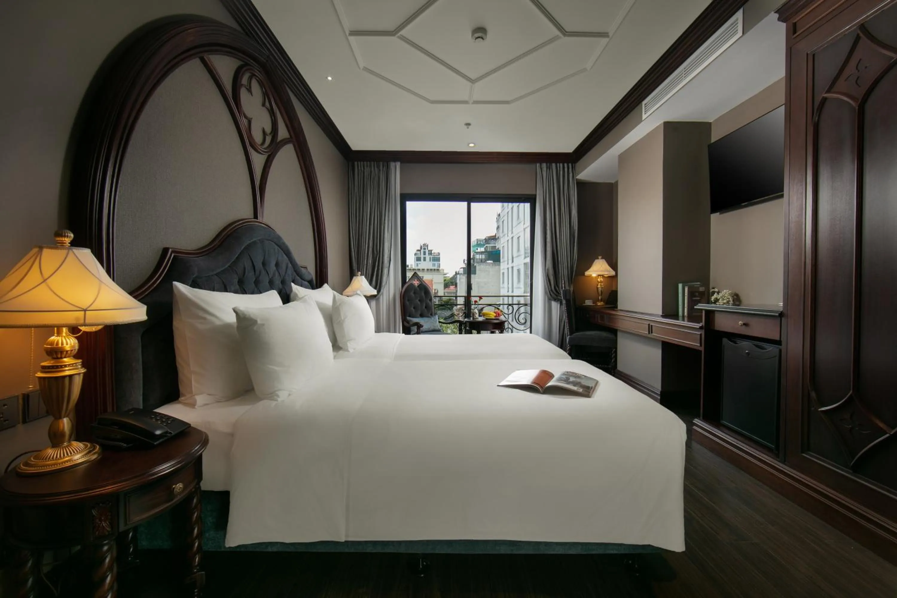 Bedroom, Bed in Le Chanvre Hanoi Hotel & Spa