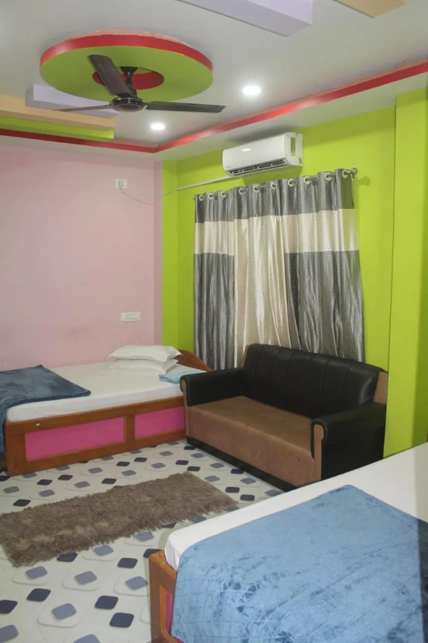 Bedroom, Bed in Hotel Giggle Coast Restro and Lodge