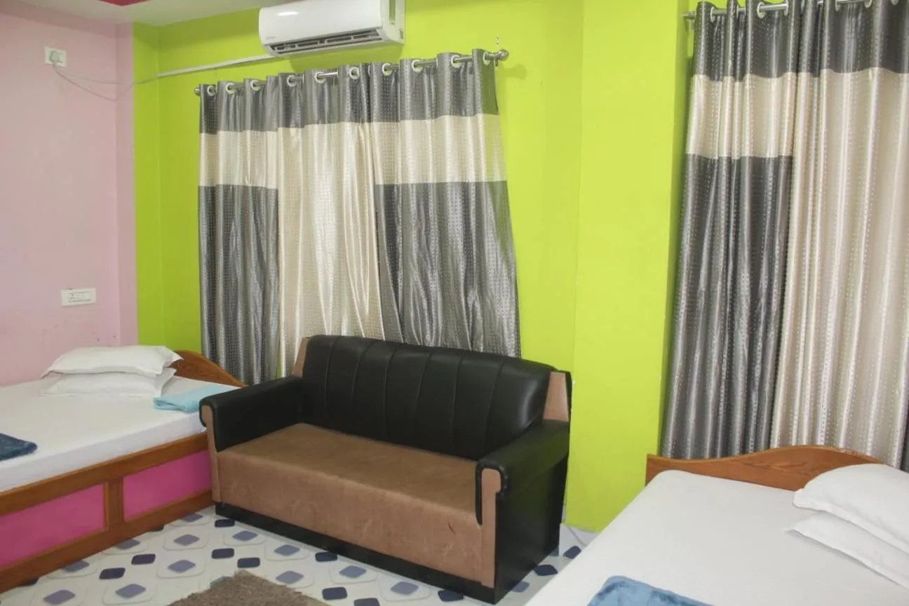 Bedroom, Bed in Hotel Giggle Coast Restro and Lodge