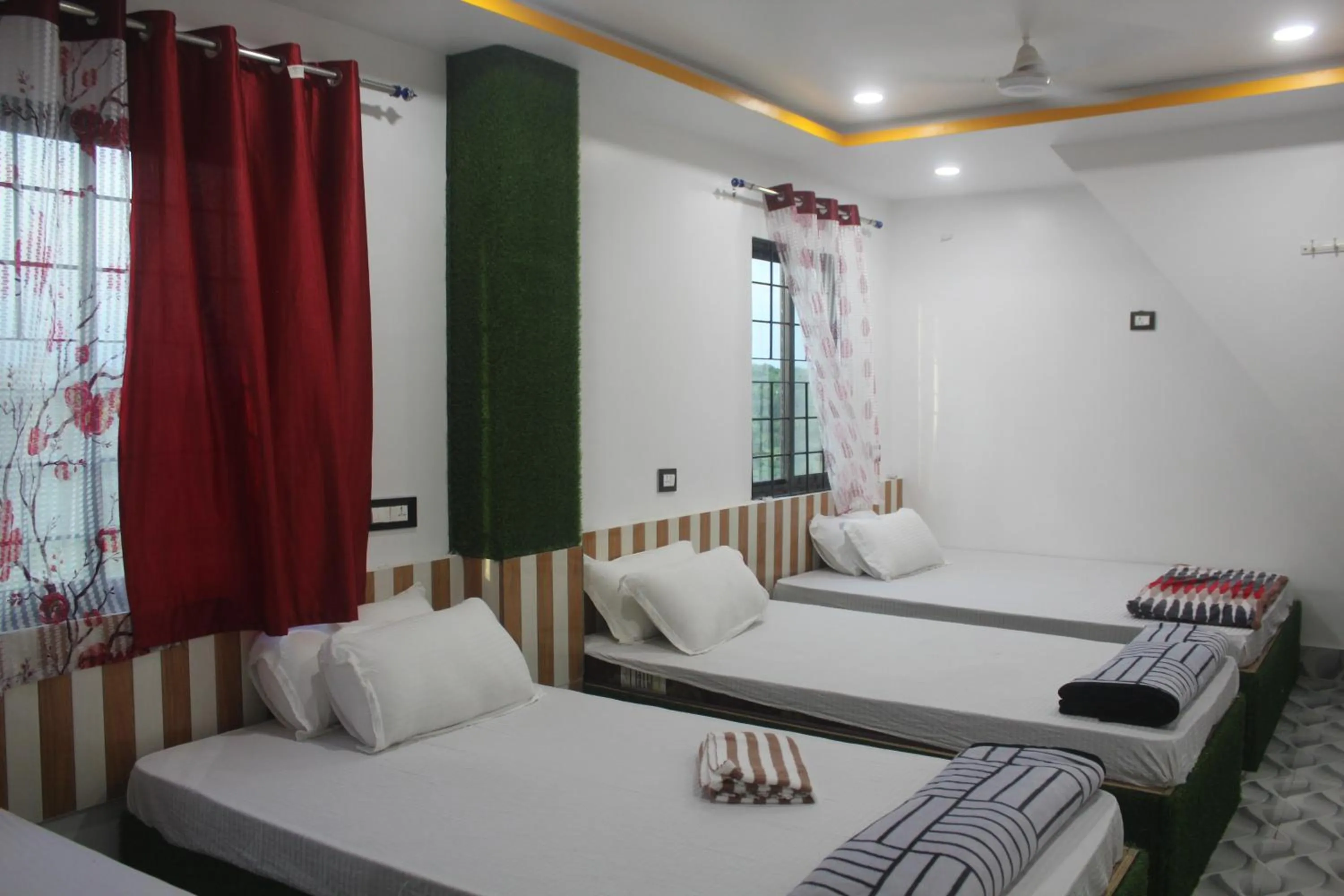 Bedroom, Bed in Hotel Giggle Coast Restro and Lodge