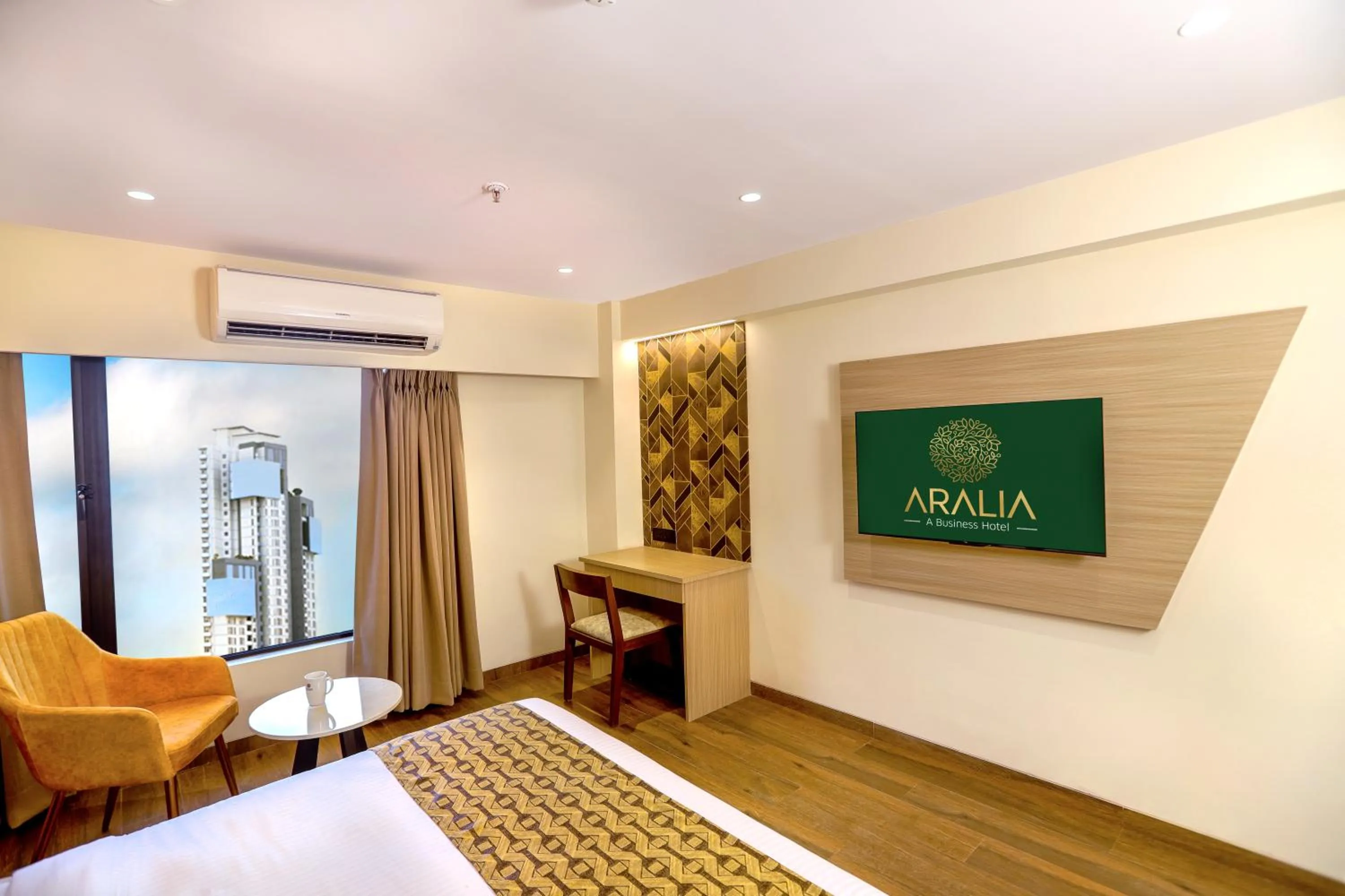 Bedroom in Aralia International Airport, Mumbai