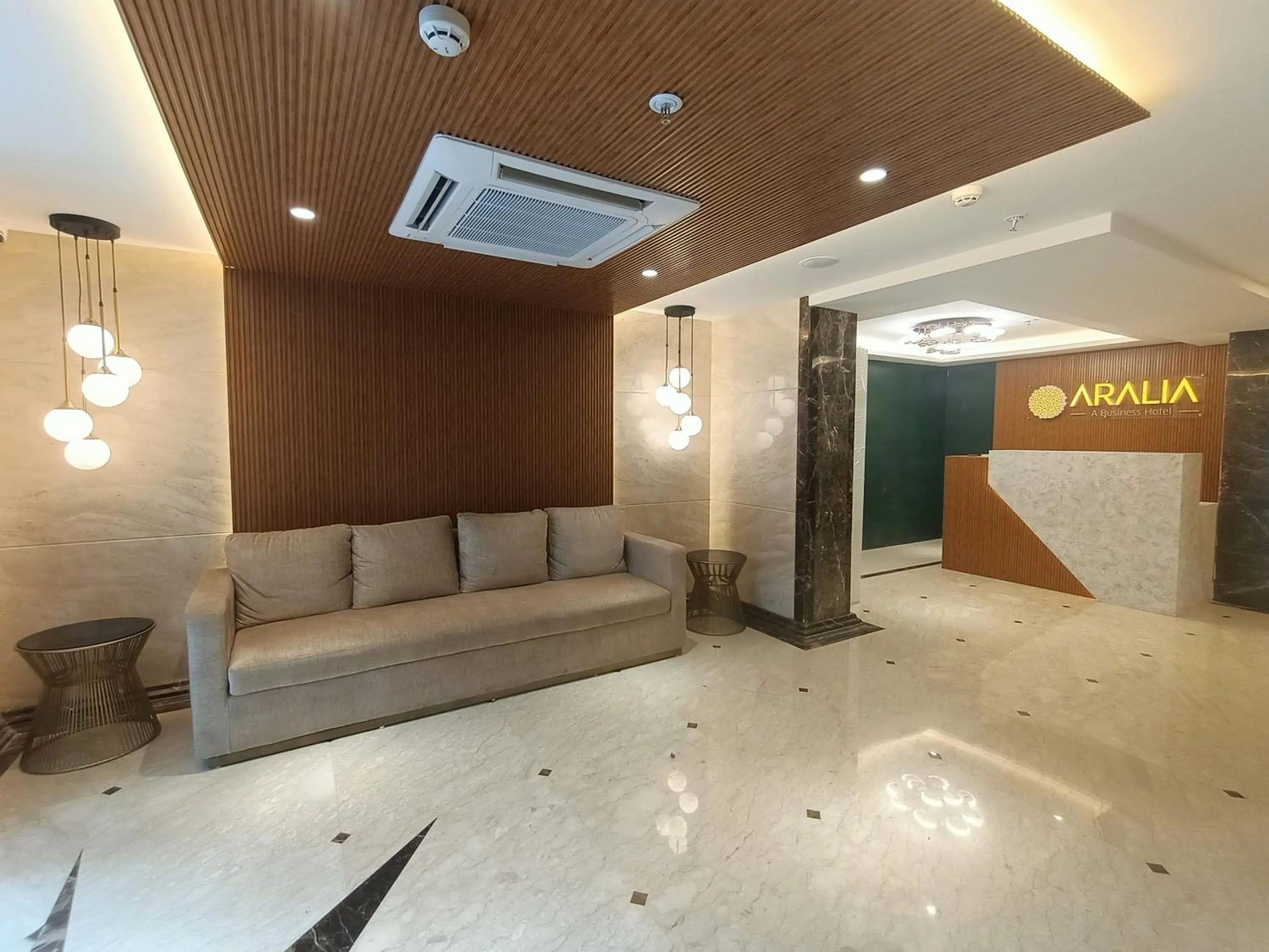 Lobby or reception in Aralia International Airport, Mumbai