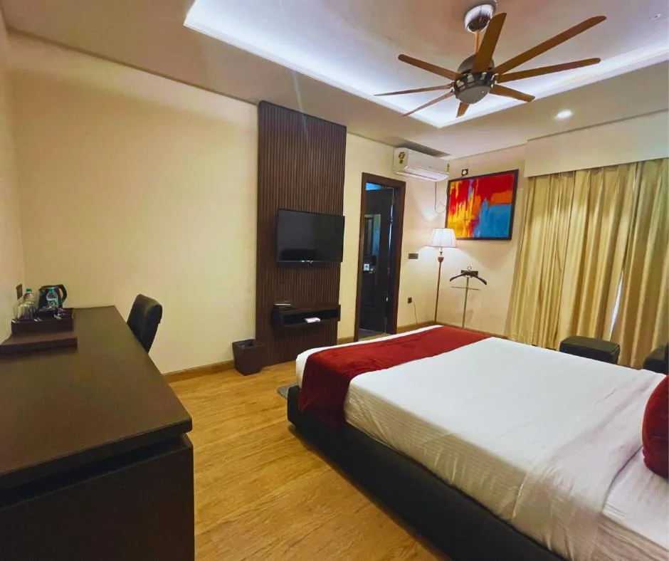 Bed in Prism - A Boutique Hotel