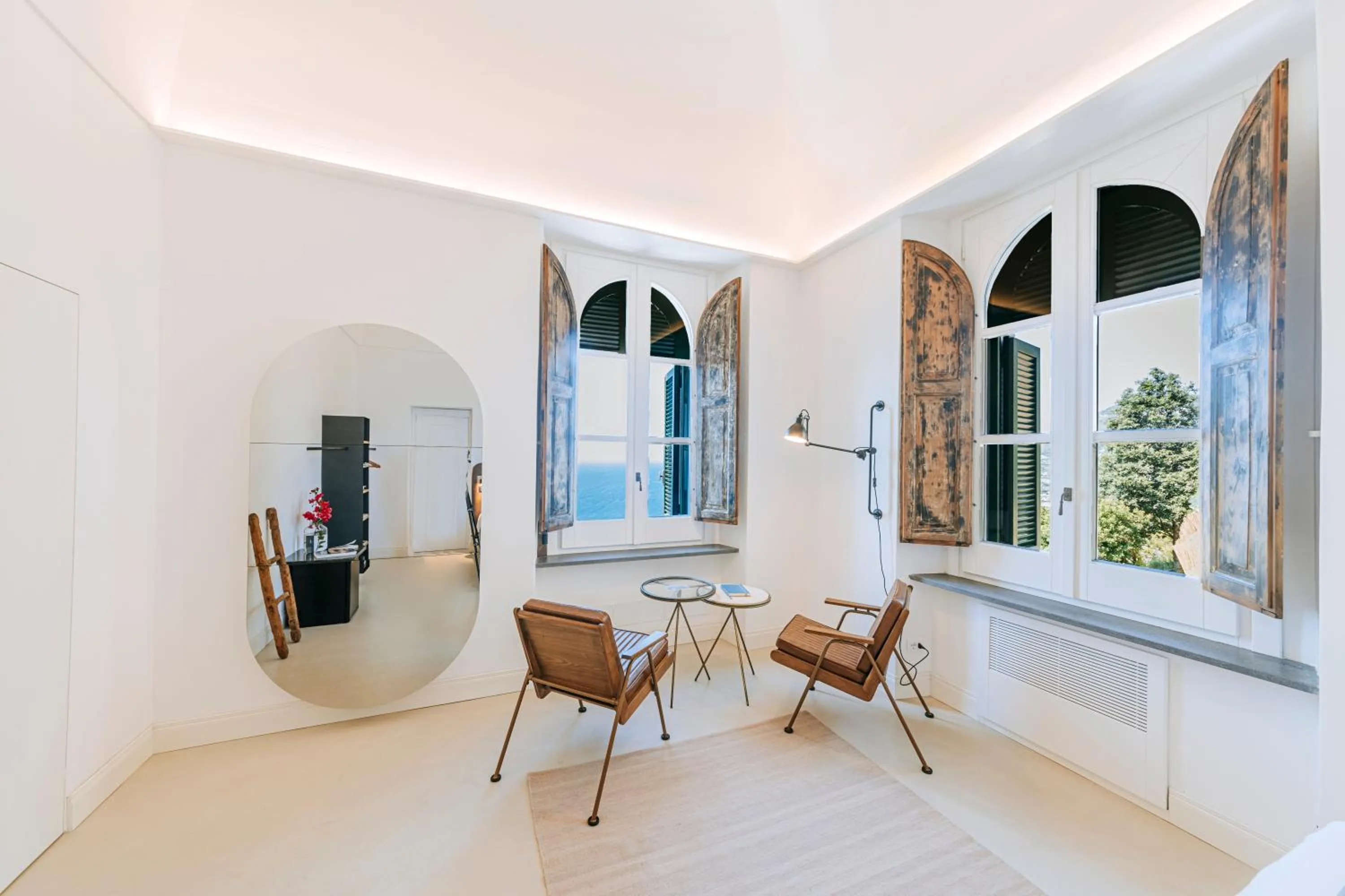 Seating area in Faro Punta Imperatore