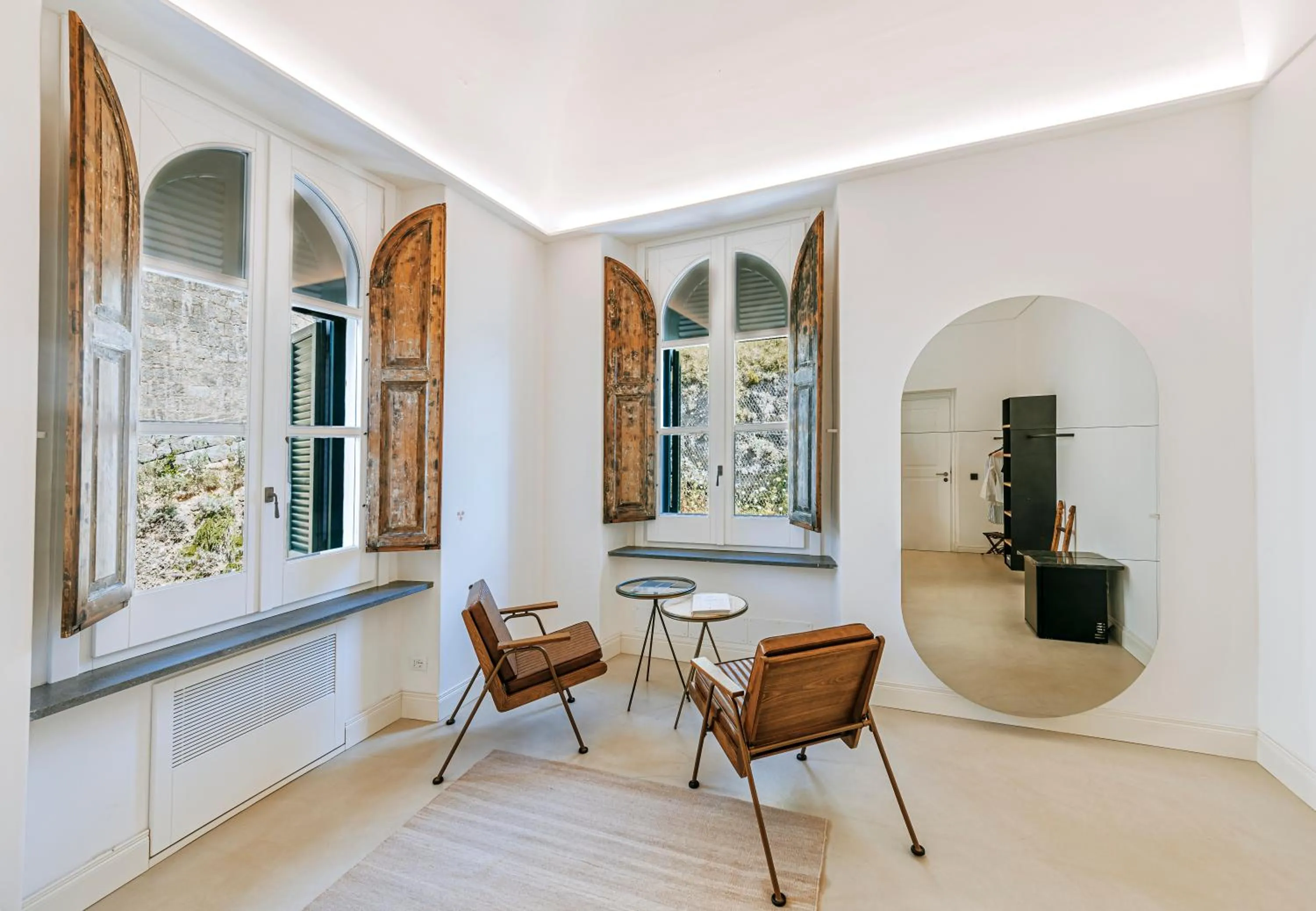 Seating area in Faro Punta Imperatore