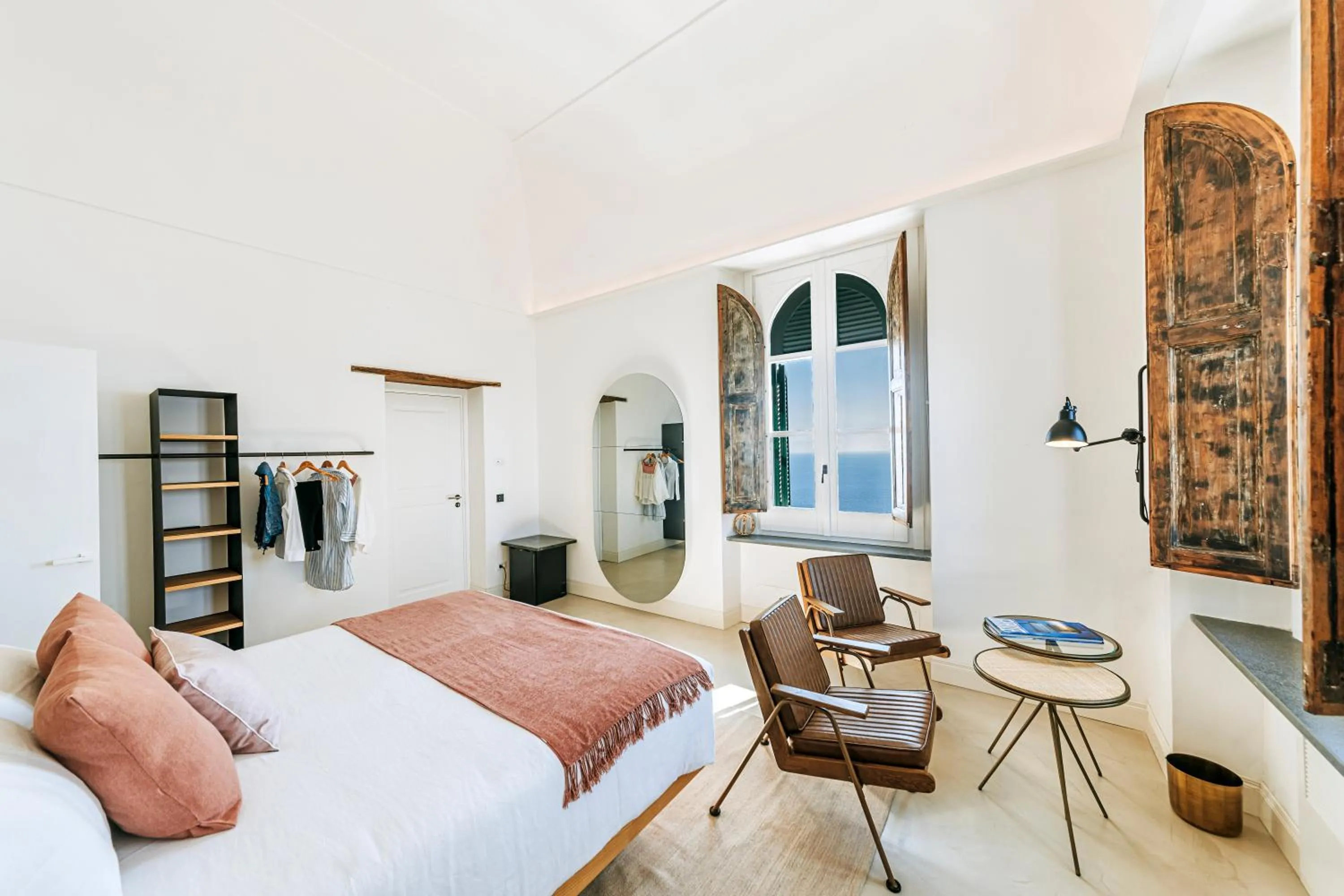 Bedroom, Bed in Faro Punta Imperatore