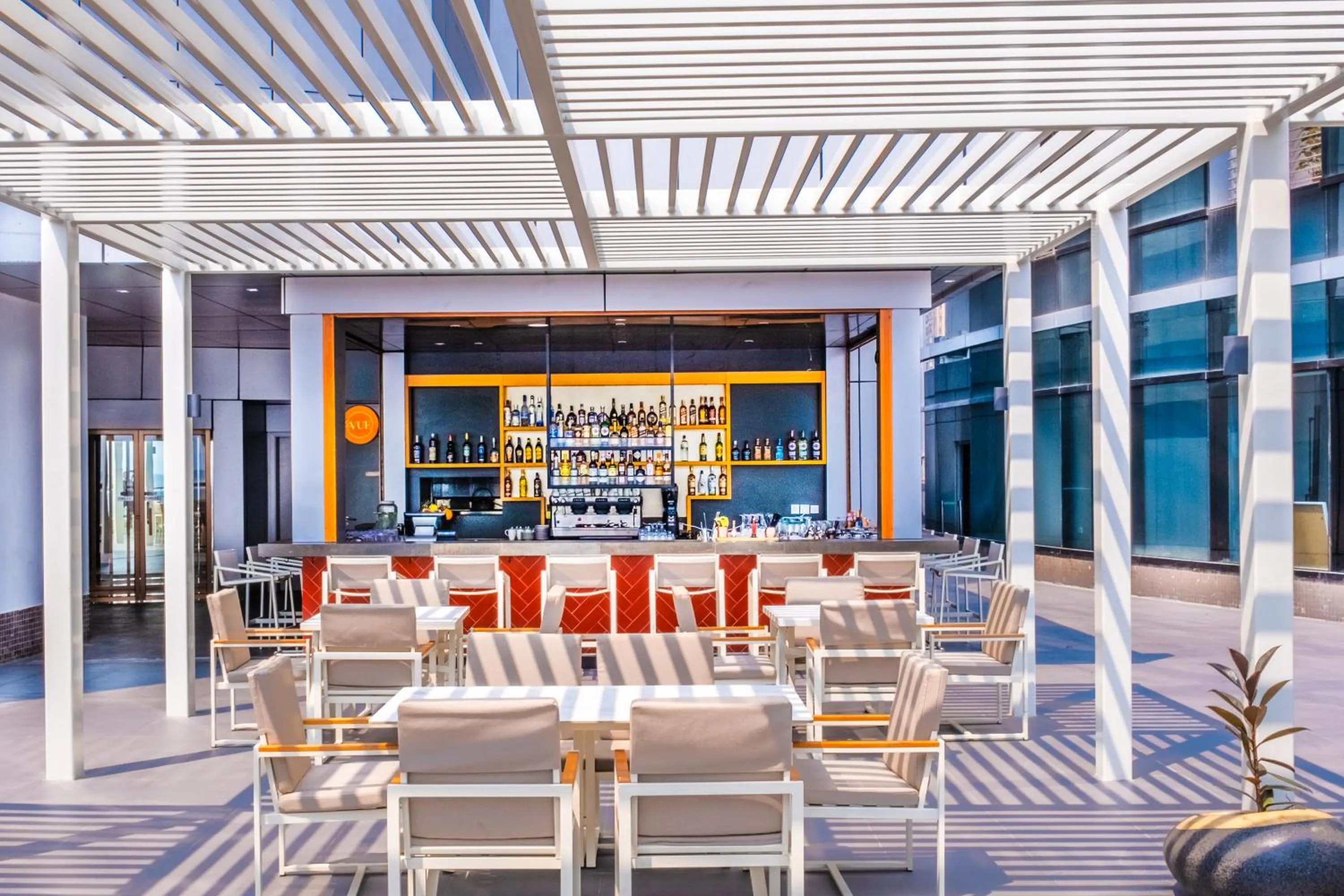 Balcony/Terrace in Hilton Kinshasa