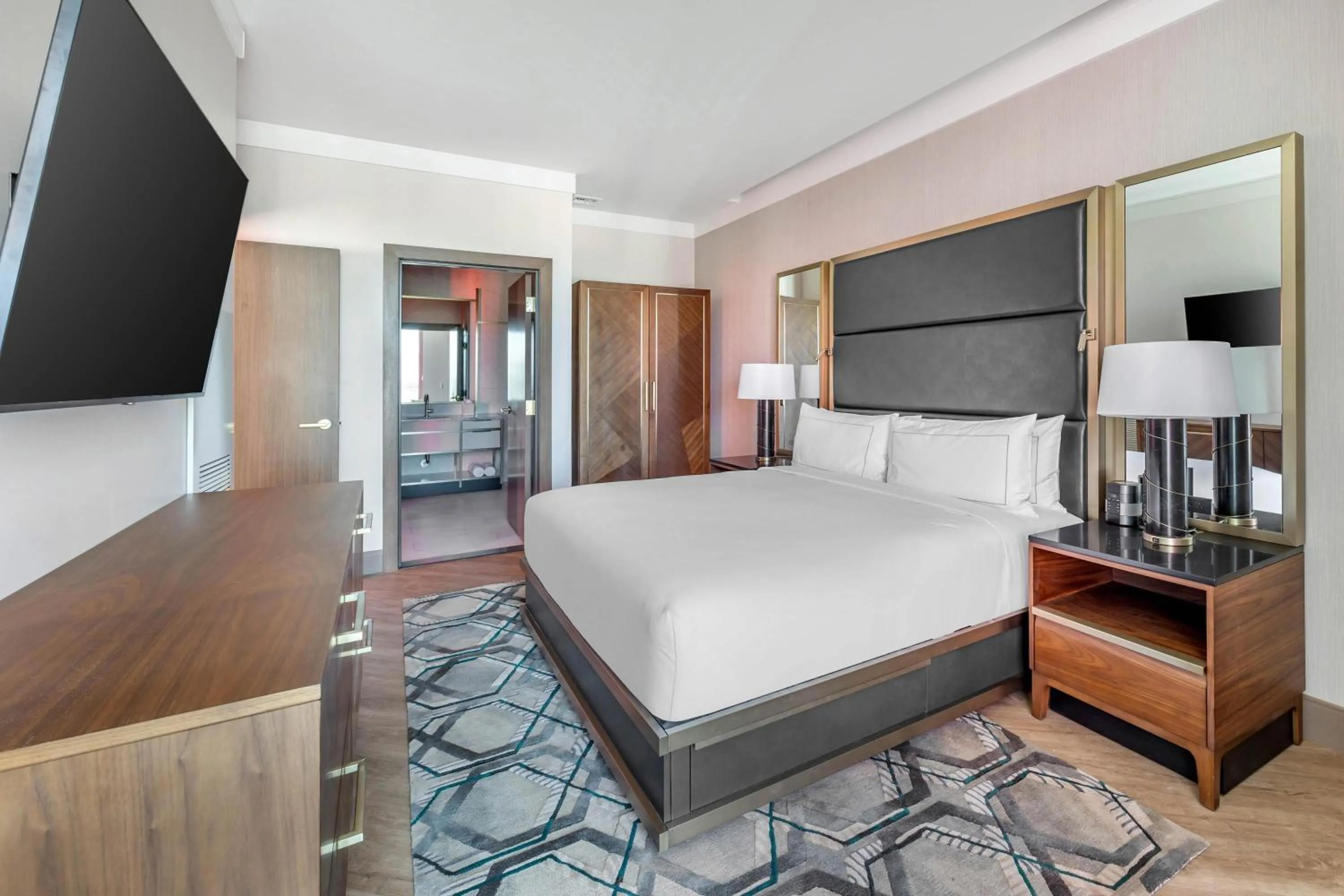 Bed in Hilton Club Elara Las Vegas