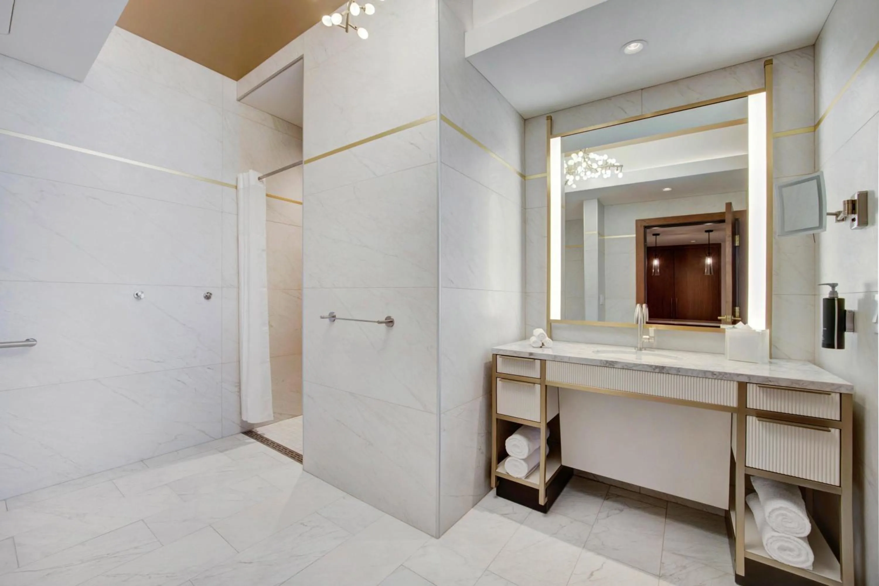 Bathroom in Hilton Club Elara Las Vegas