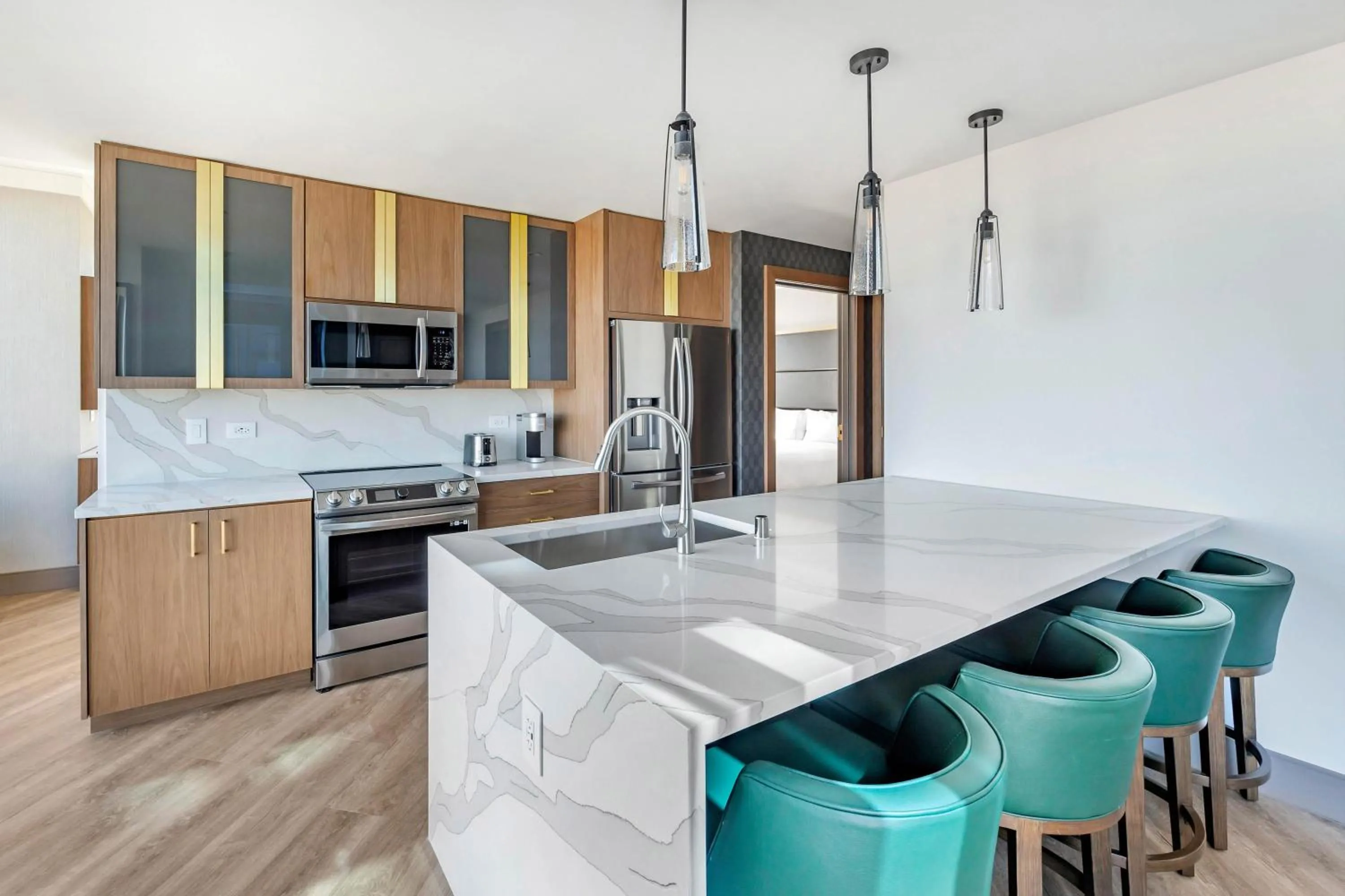 Kitchen or kitchenette in Hilton Club Elara Las Vegas