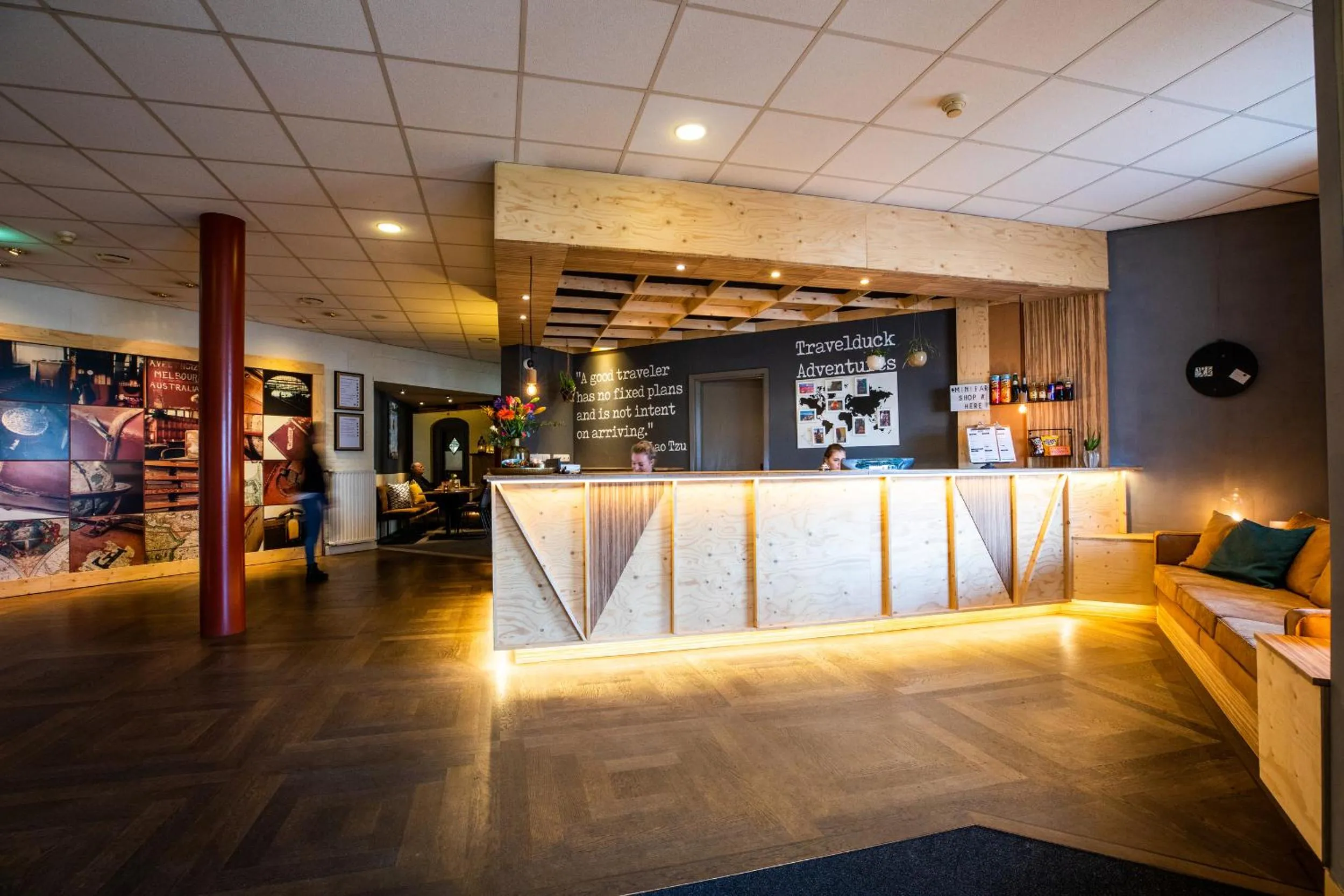 Lobby or reception in Fletcher Hotel-Restaurant De Reiskoffer