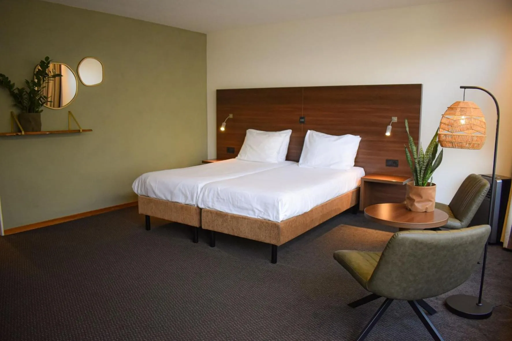 Bedroom, Bed in Fletcher Hotel-Restaurant De Reiskoffer