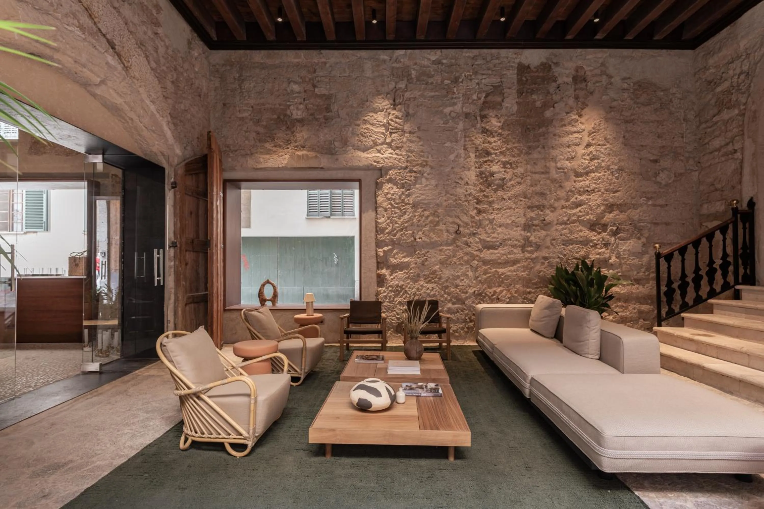 Lobby or reception in Nobis Hotel Palma, a Member of Design Hotels