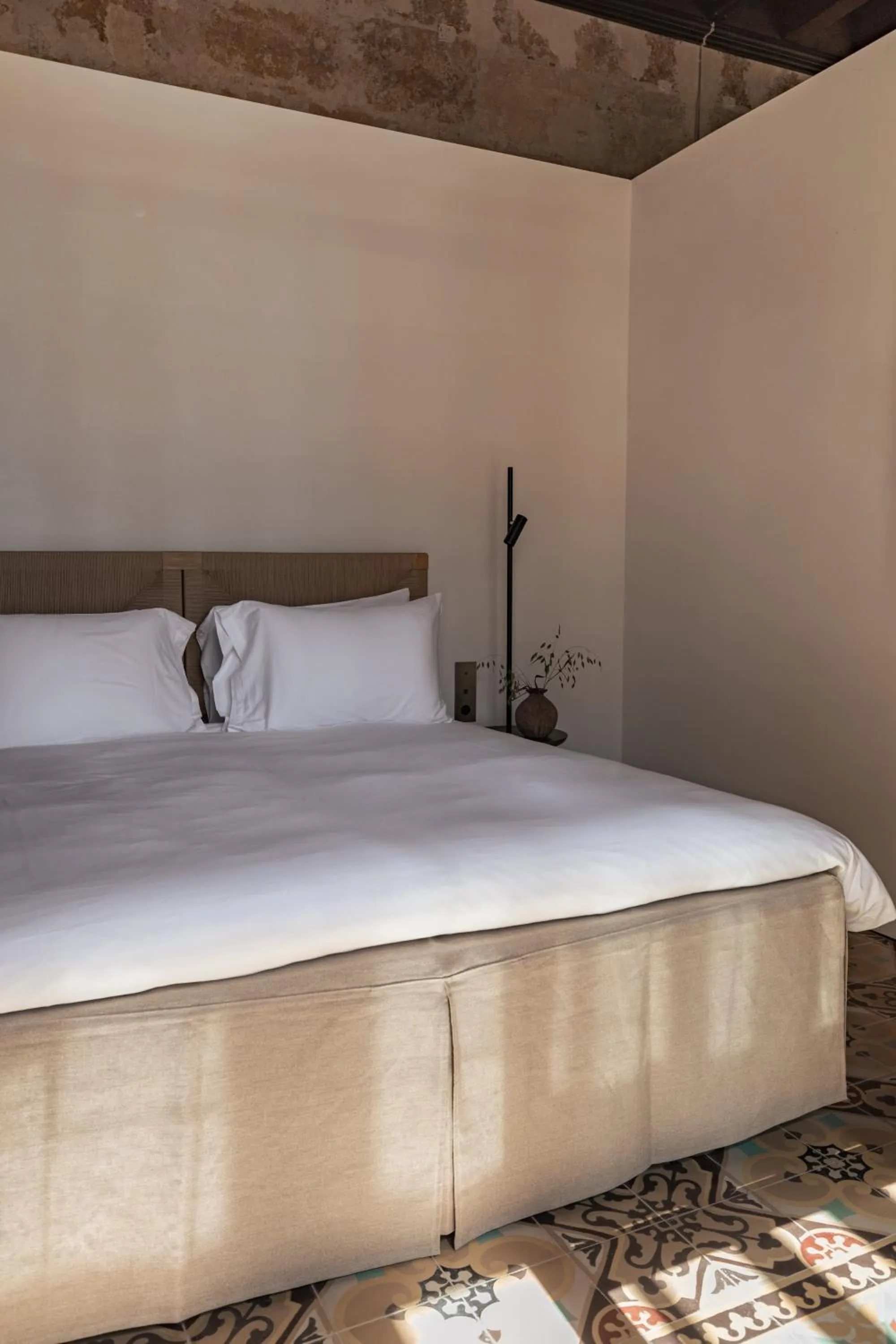Bed in Nobis Hotel Palma, a Member of Design Hotels