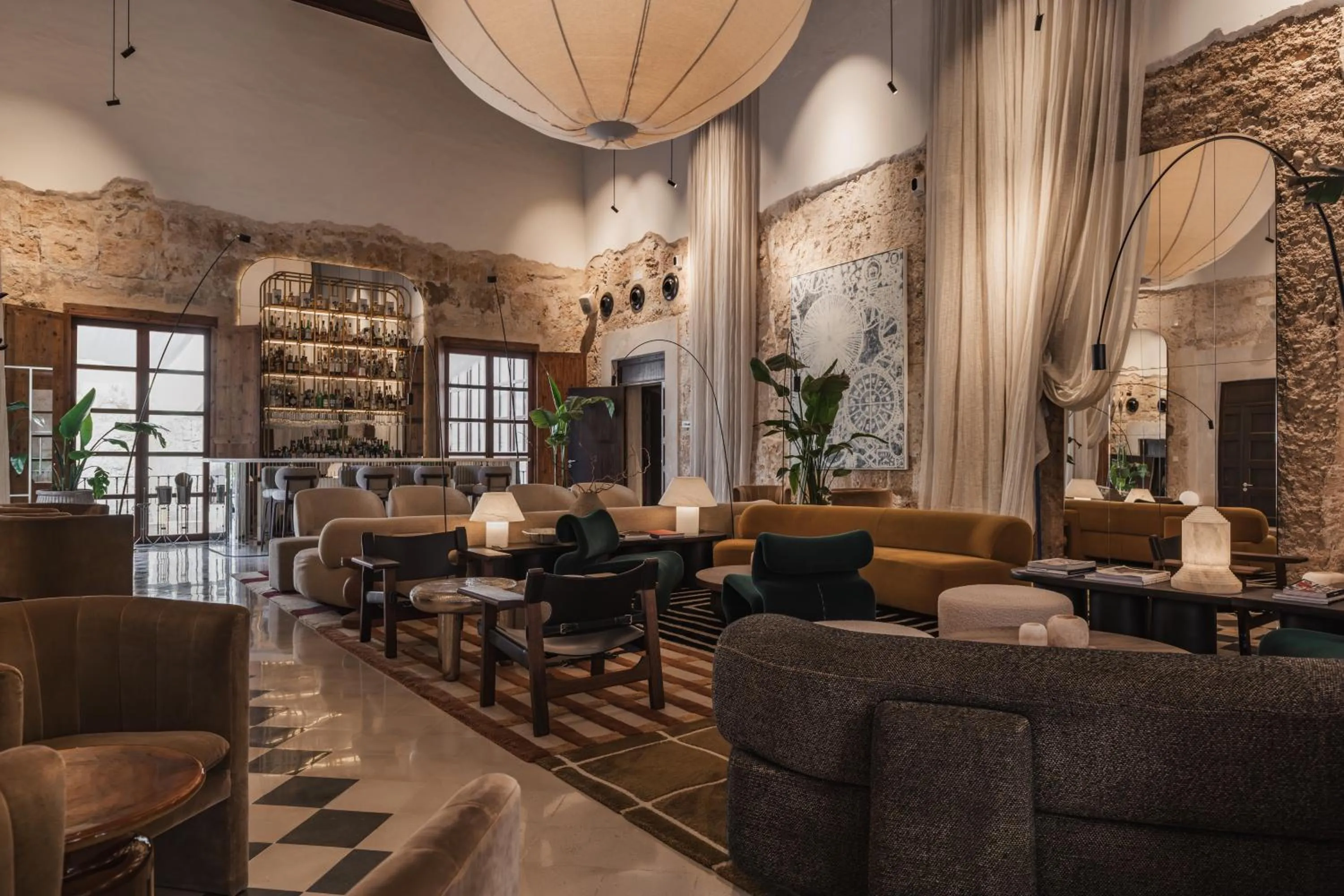 Lounge or bar in Nobis Hotel Palma, a Member of Design Hotels
