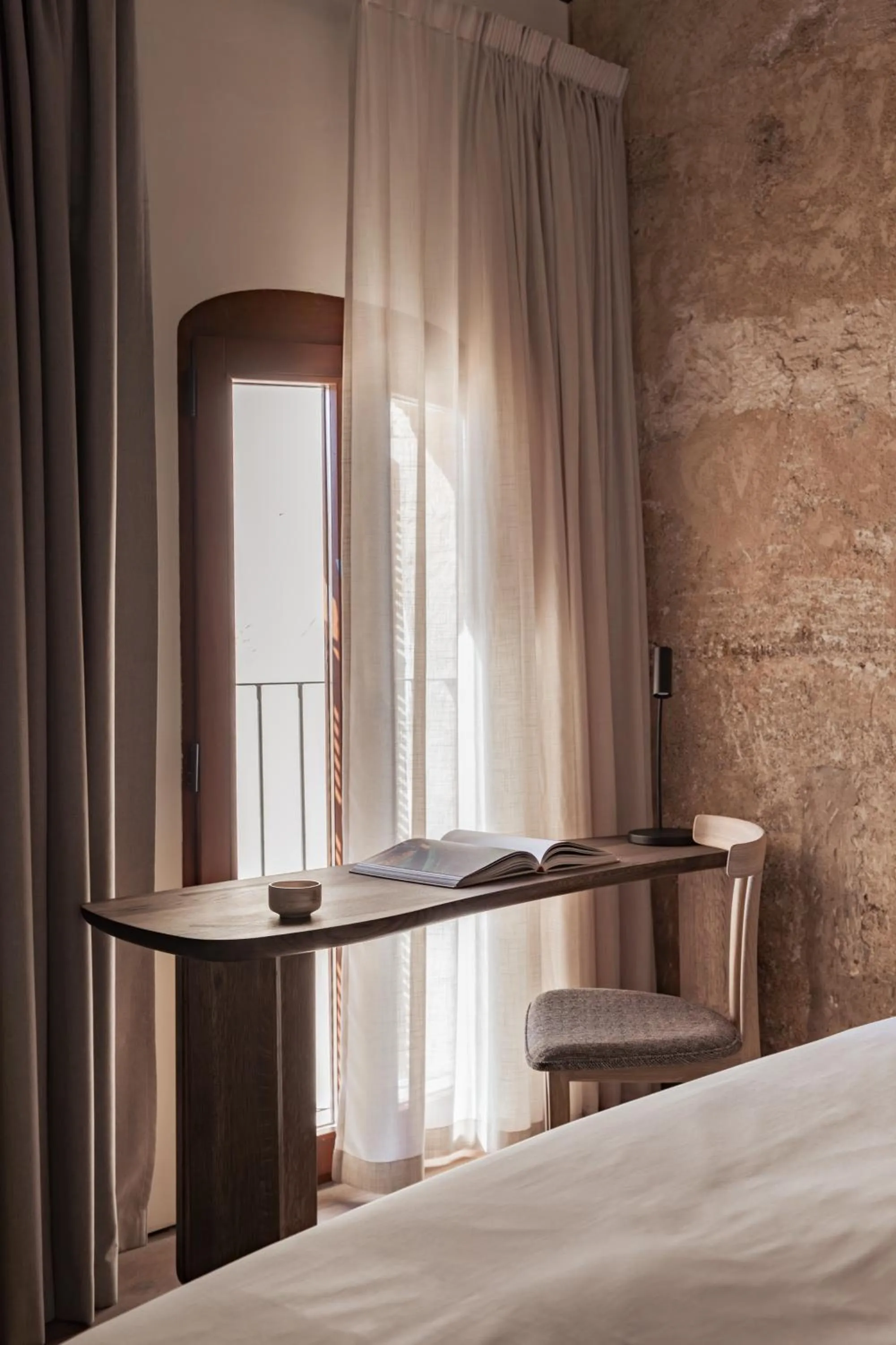 hair dresser, Bed in Nobis Hotel Palma, a Member of Design Hotels