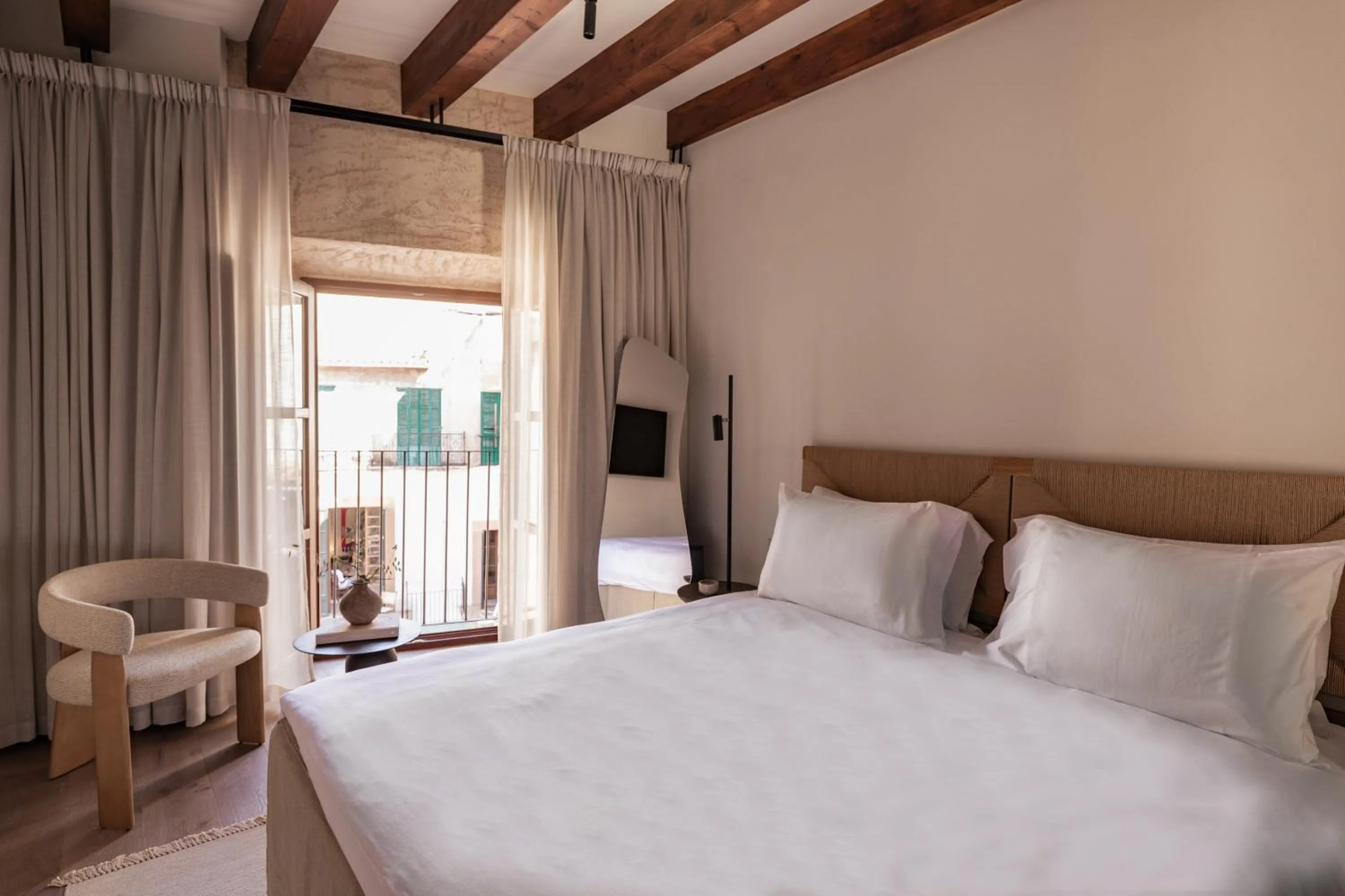 Bed in Nobis Hotel Palma, a Member of Design Hotels
