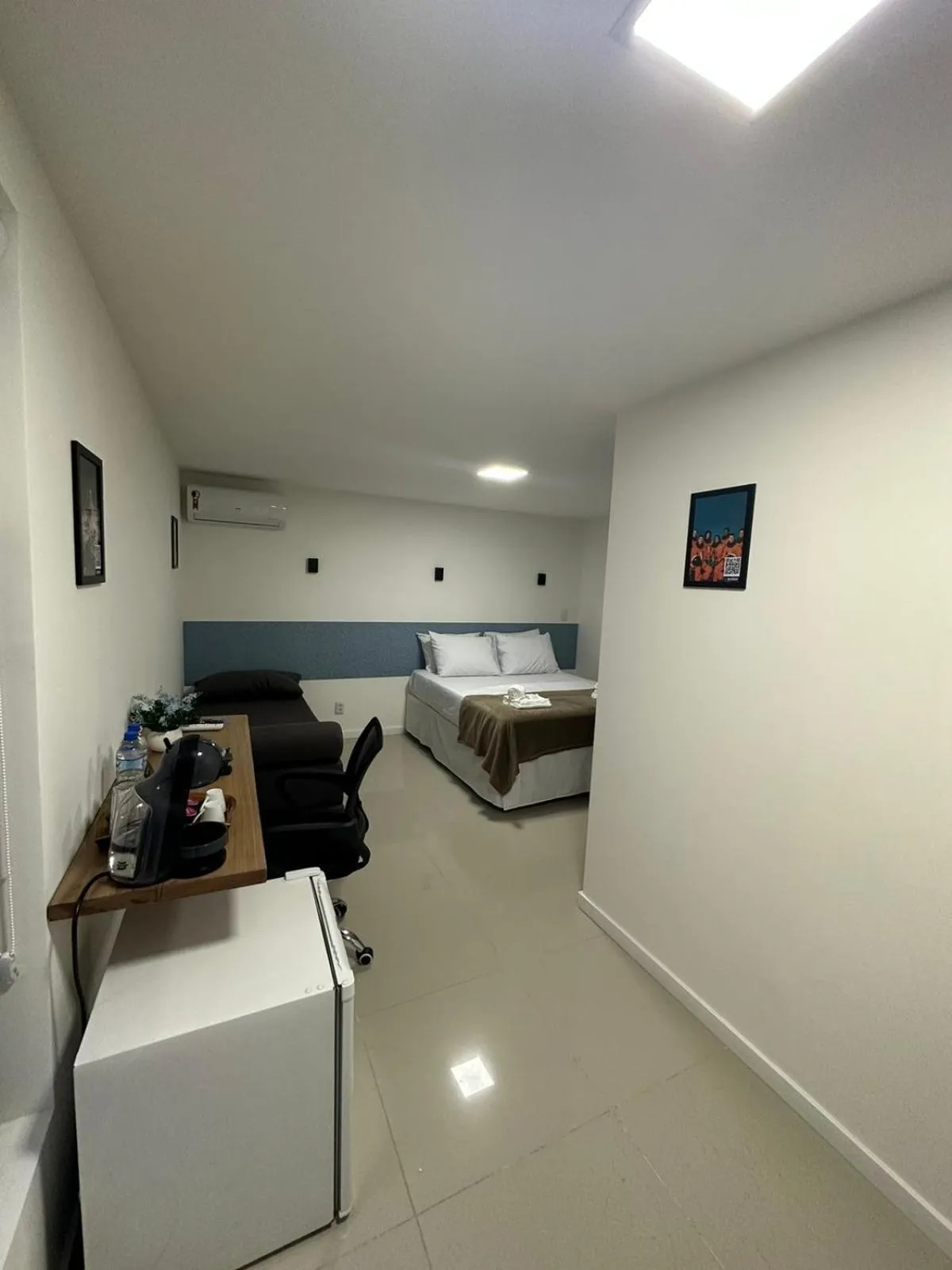 Photo of the whole room, Bed in Audaar Tech Suítes - Aeroporto de Congonhas