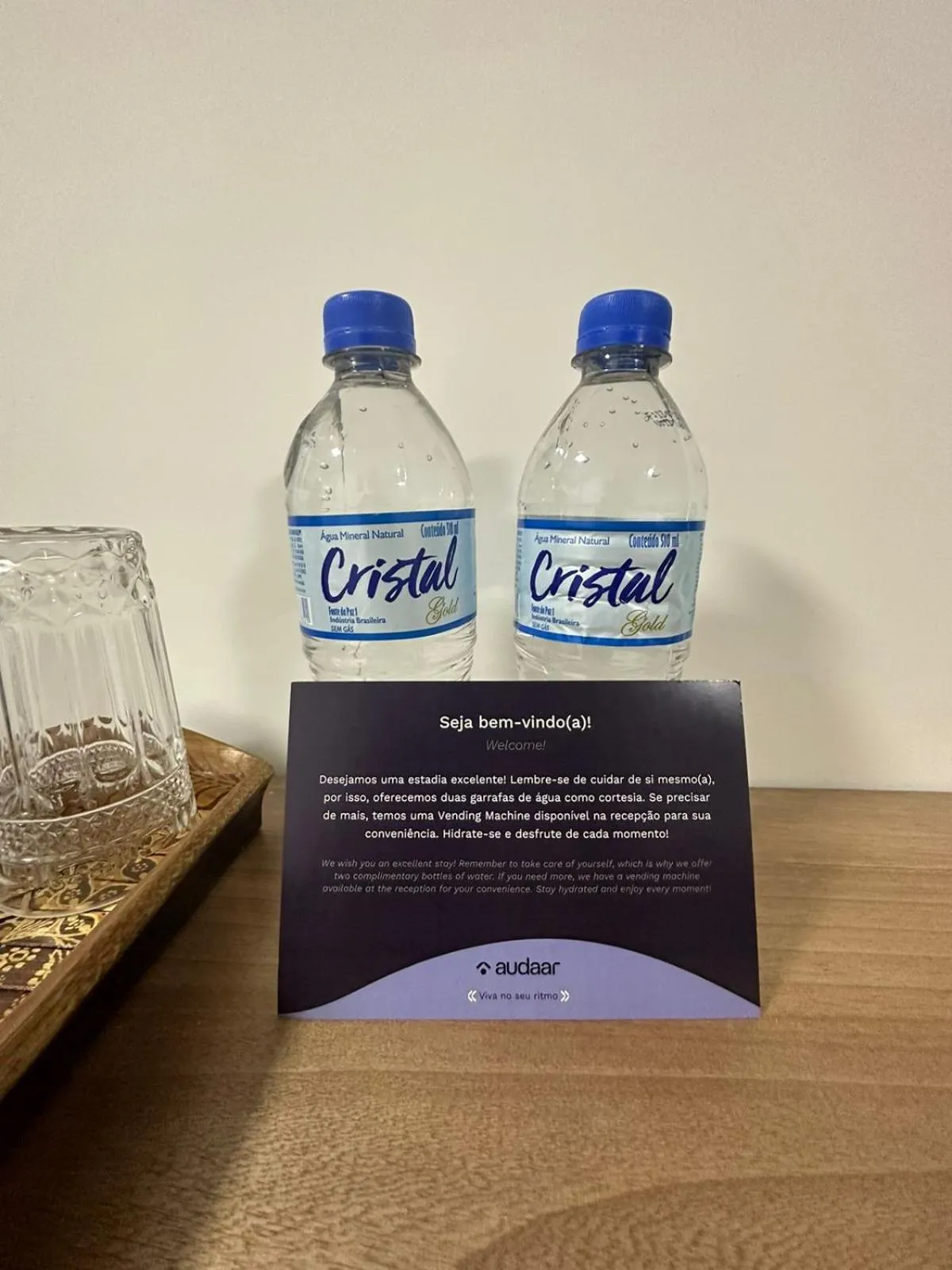 Logo/Certificate/Sign in Audaar Tech Suítes - Aeroporto de Congonhas