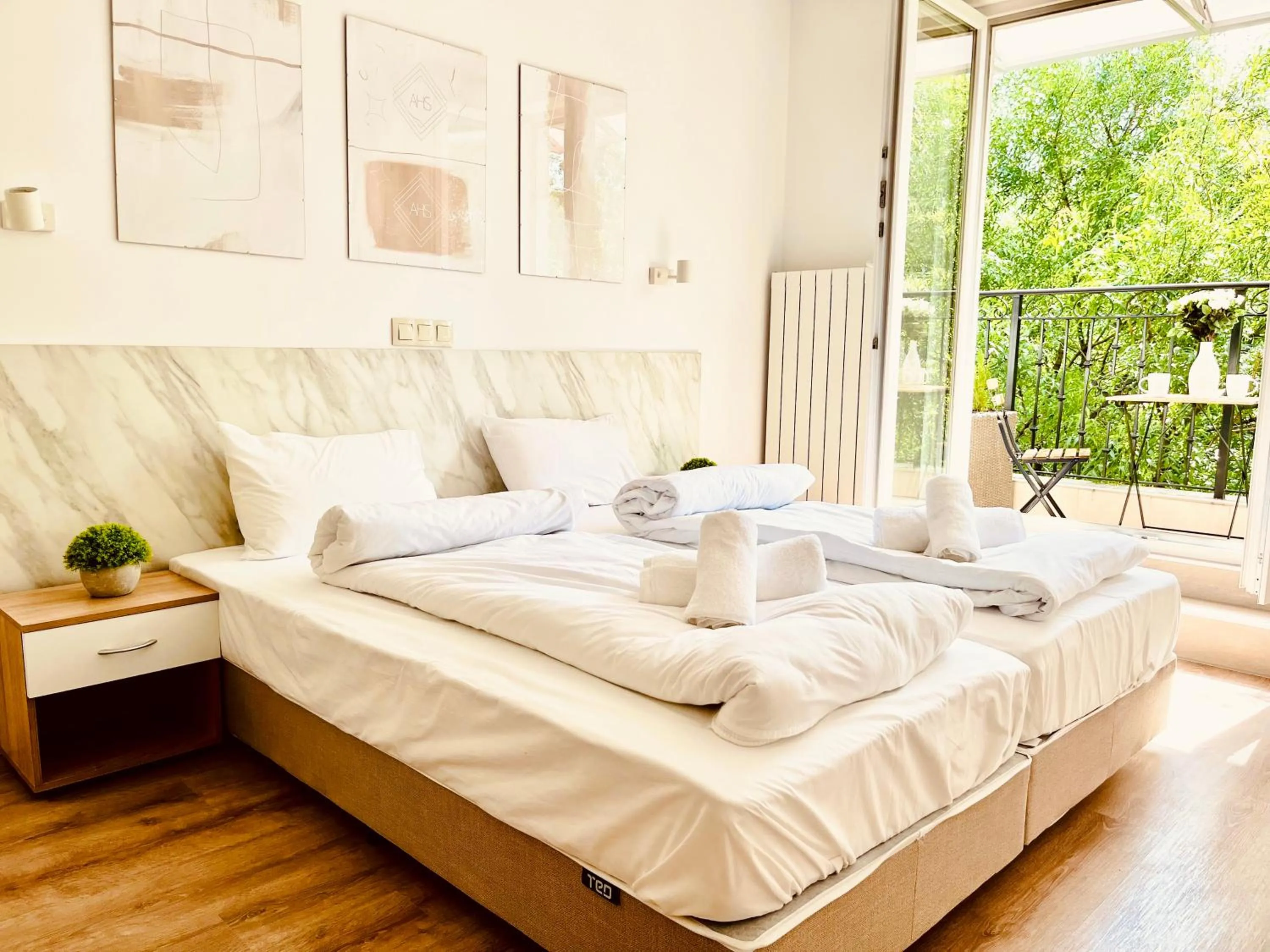 Bed in Apart-Hotels-Sofia, AHS