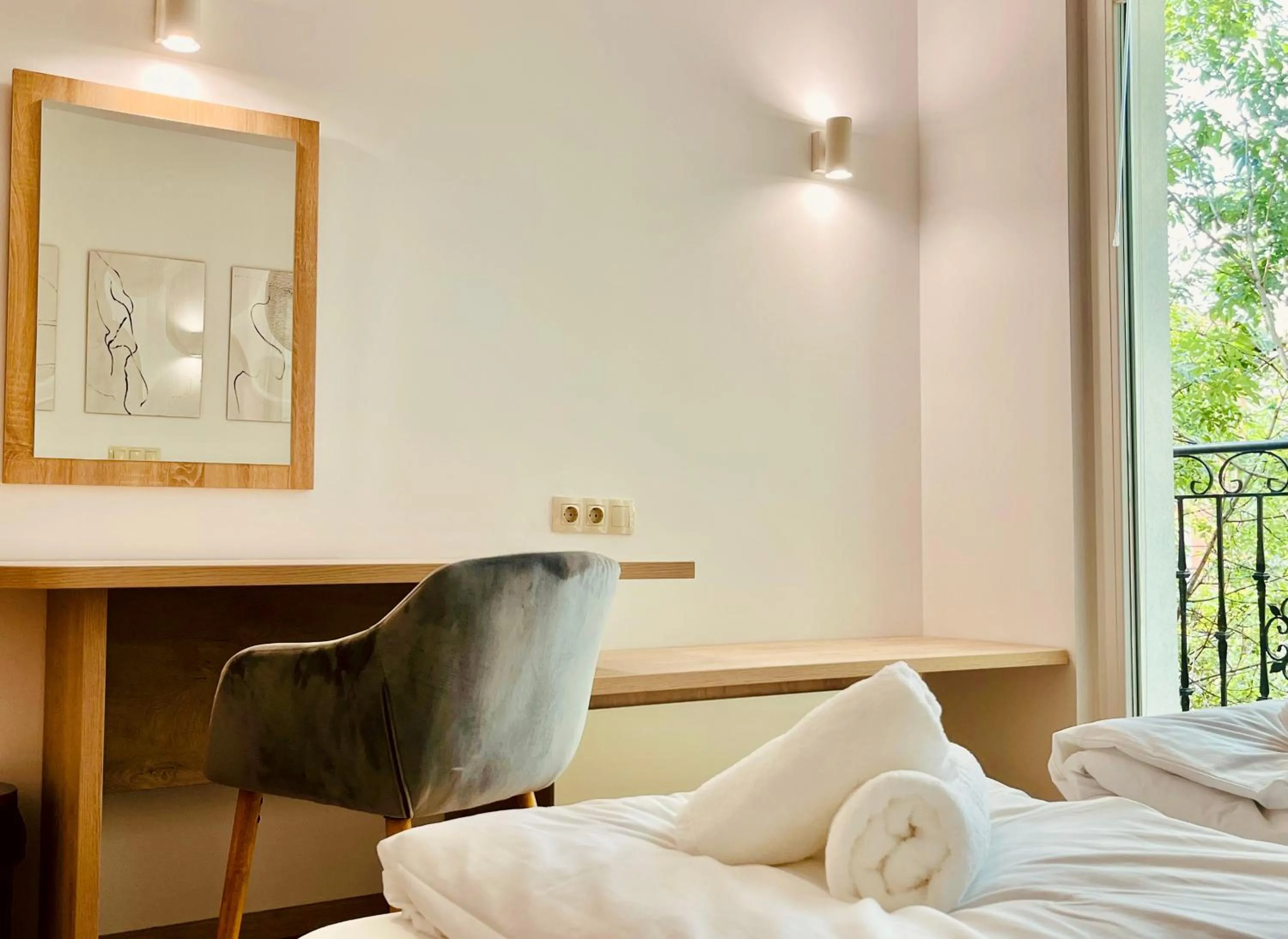 Bed in Apart-Hotels-Sofia, AHS