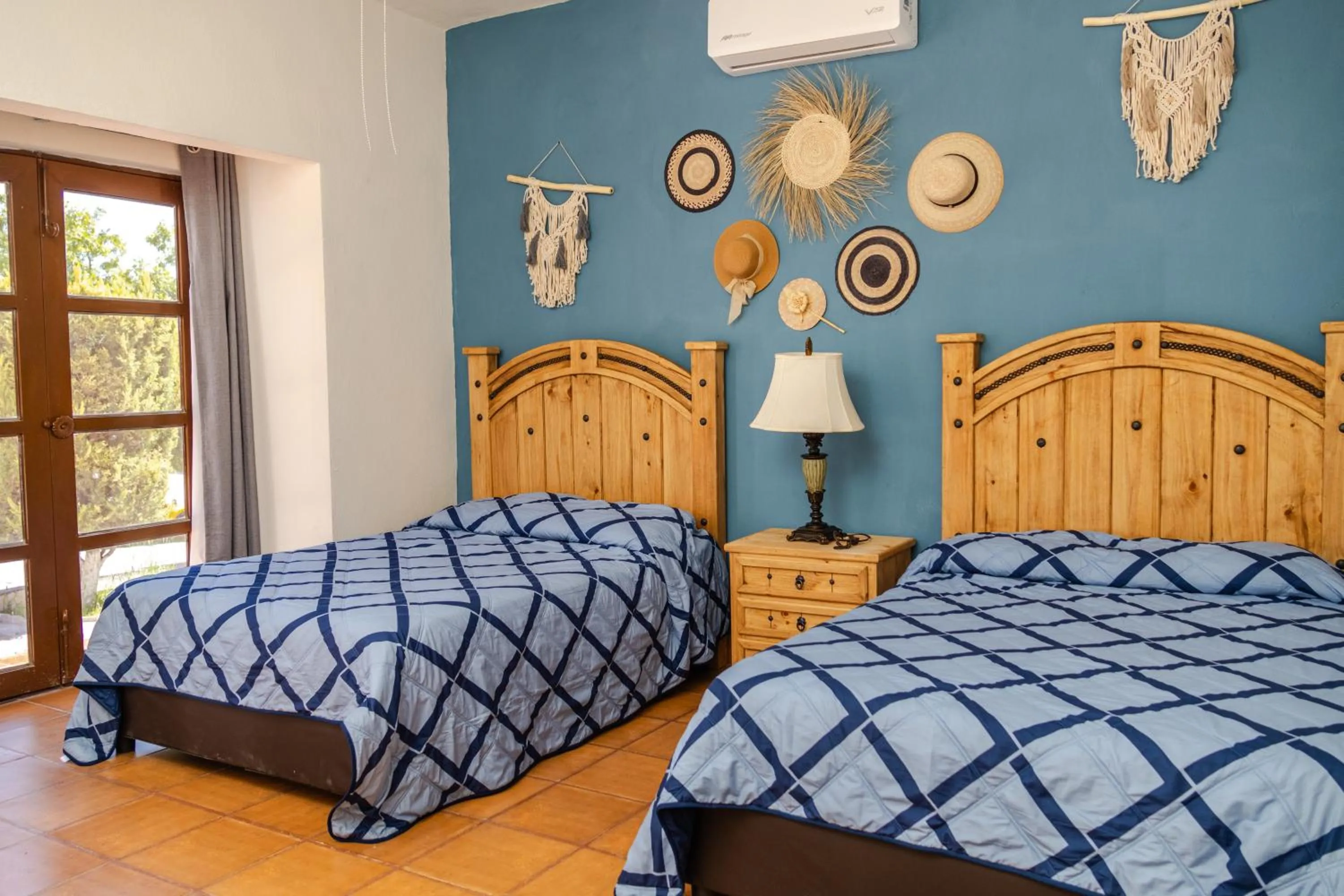 Bed in La Ilusión Hotel Campestre y Balneario